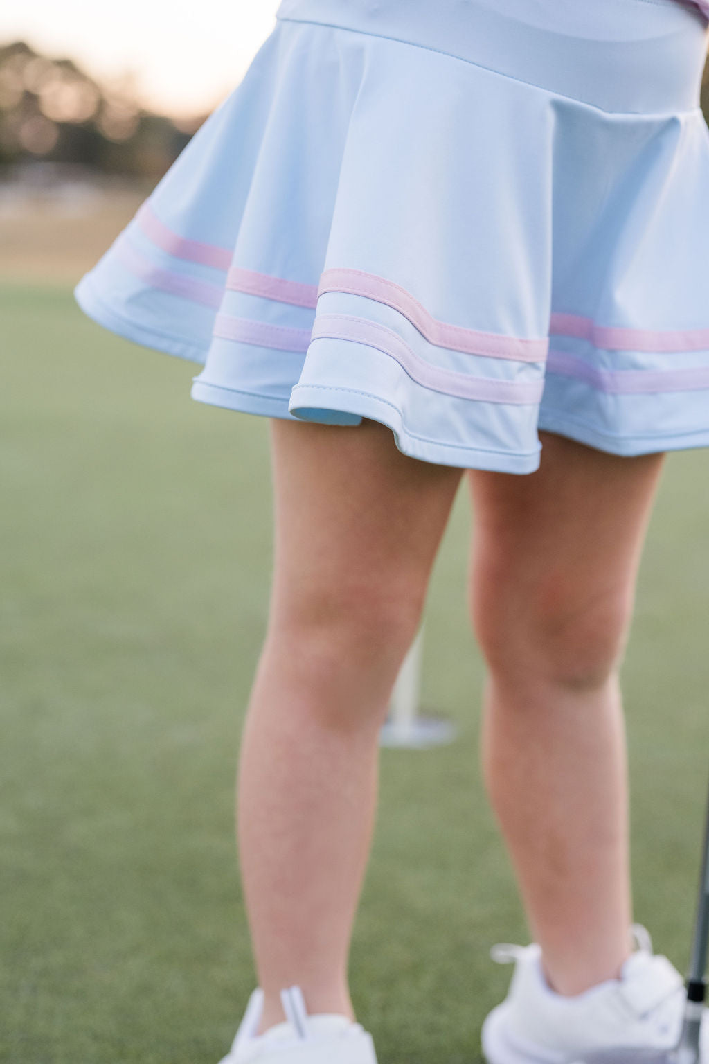 Set Athleisure Callie Skort, Cotton Candy Blue