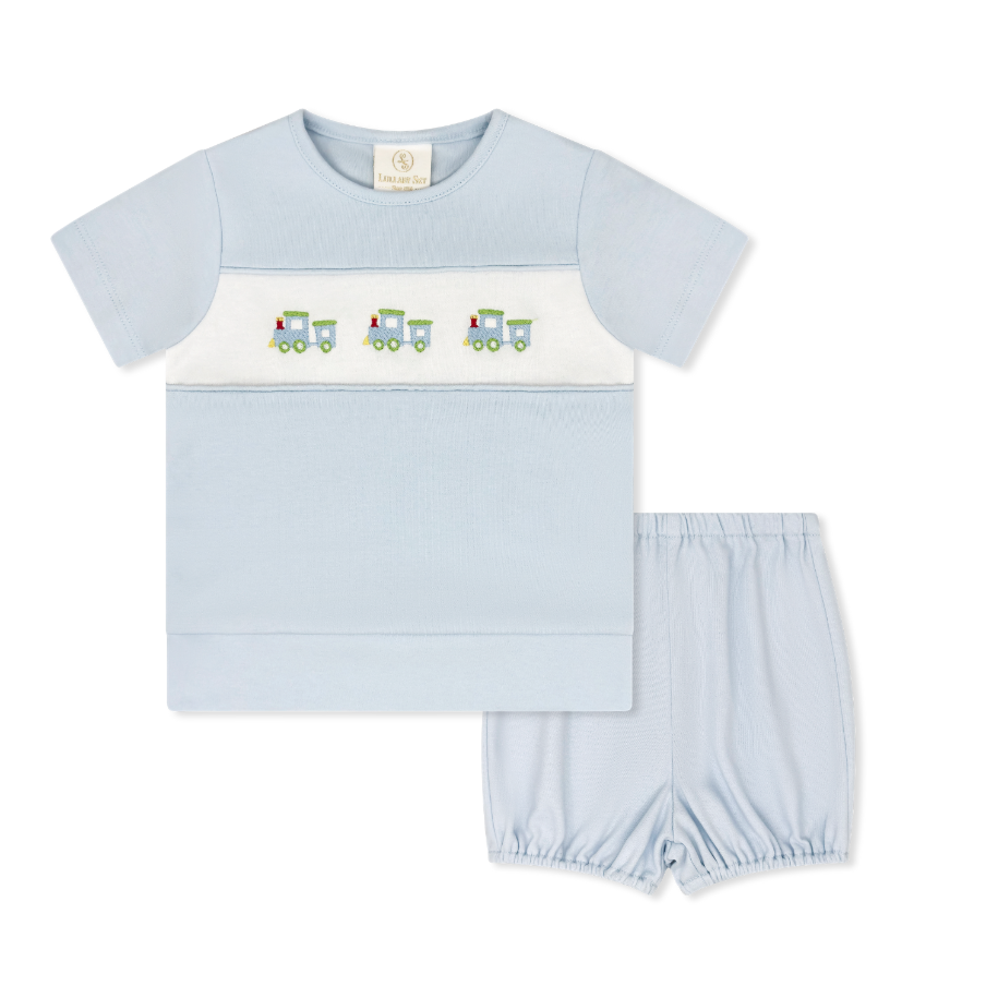 Lullaby Set Bayou Bloomer Set, Trains