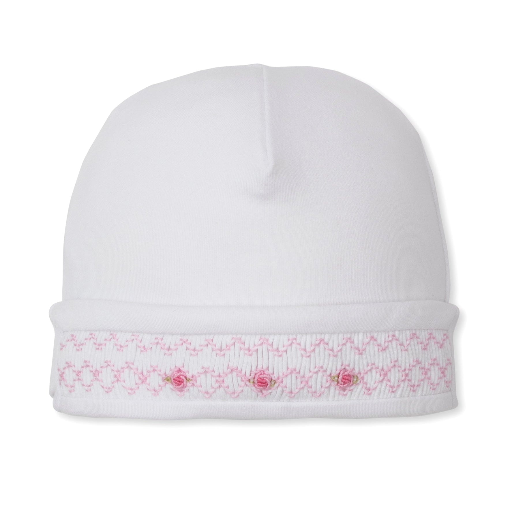 Kissy Kissy White Summer Rosette Hat