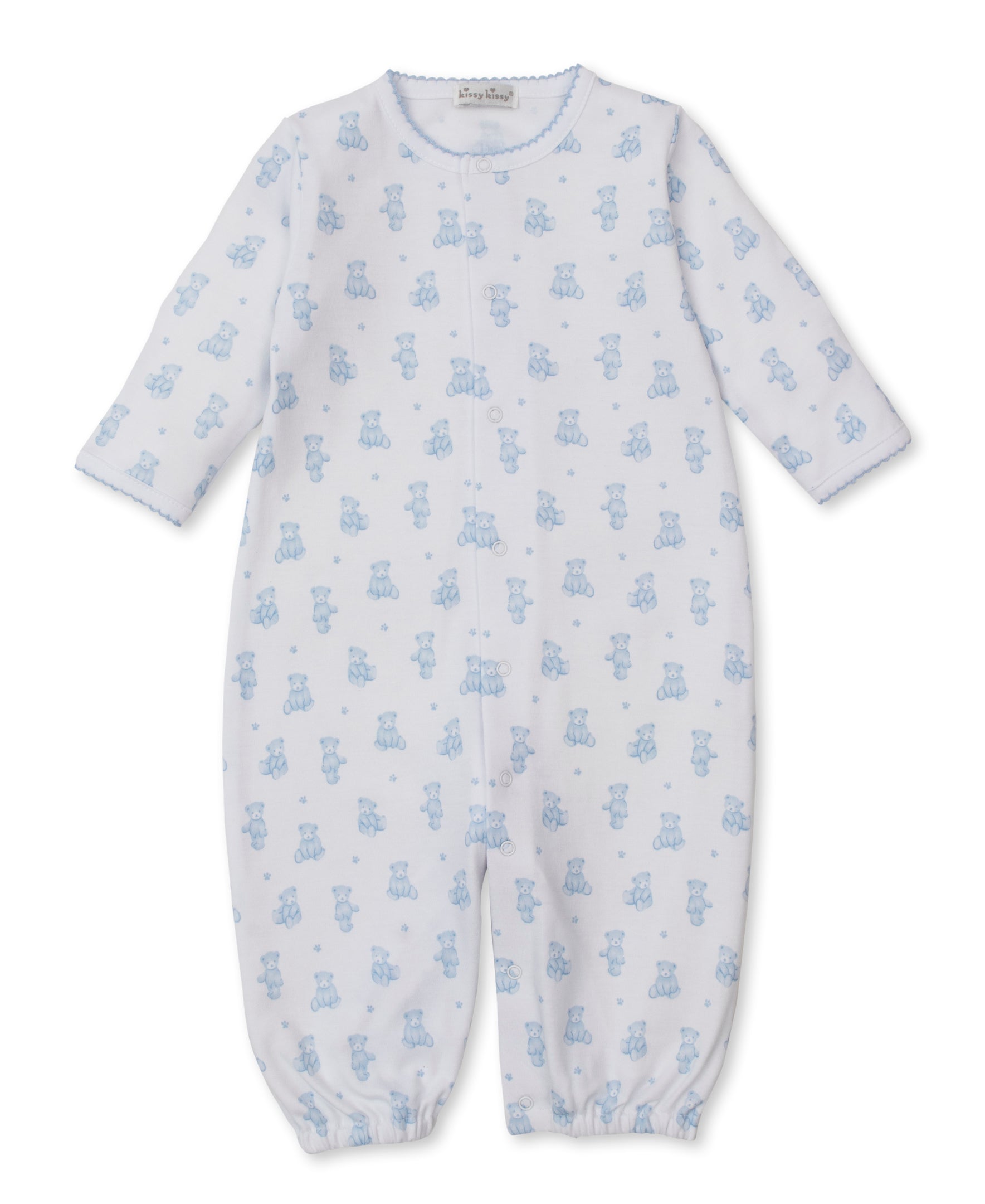 Kissy Kissy Teddy Bears Print Converter Gown