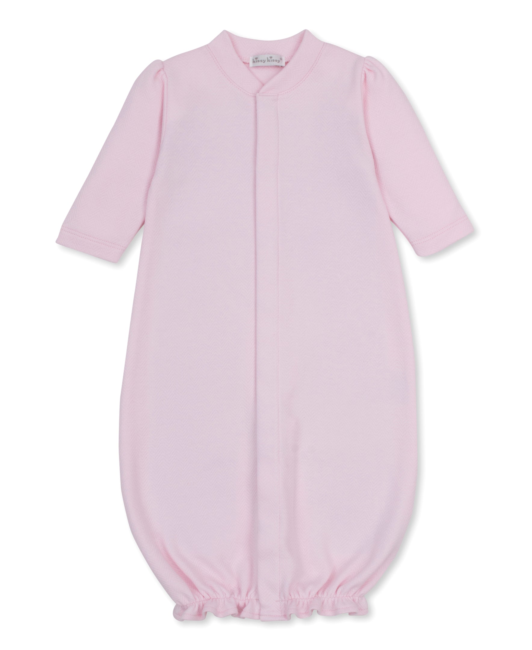Kissy Kissy Baby Blessings Jacquard Converter Gown