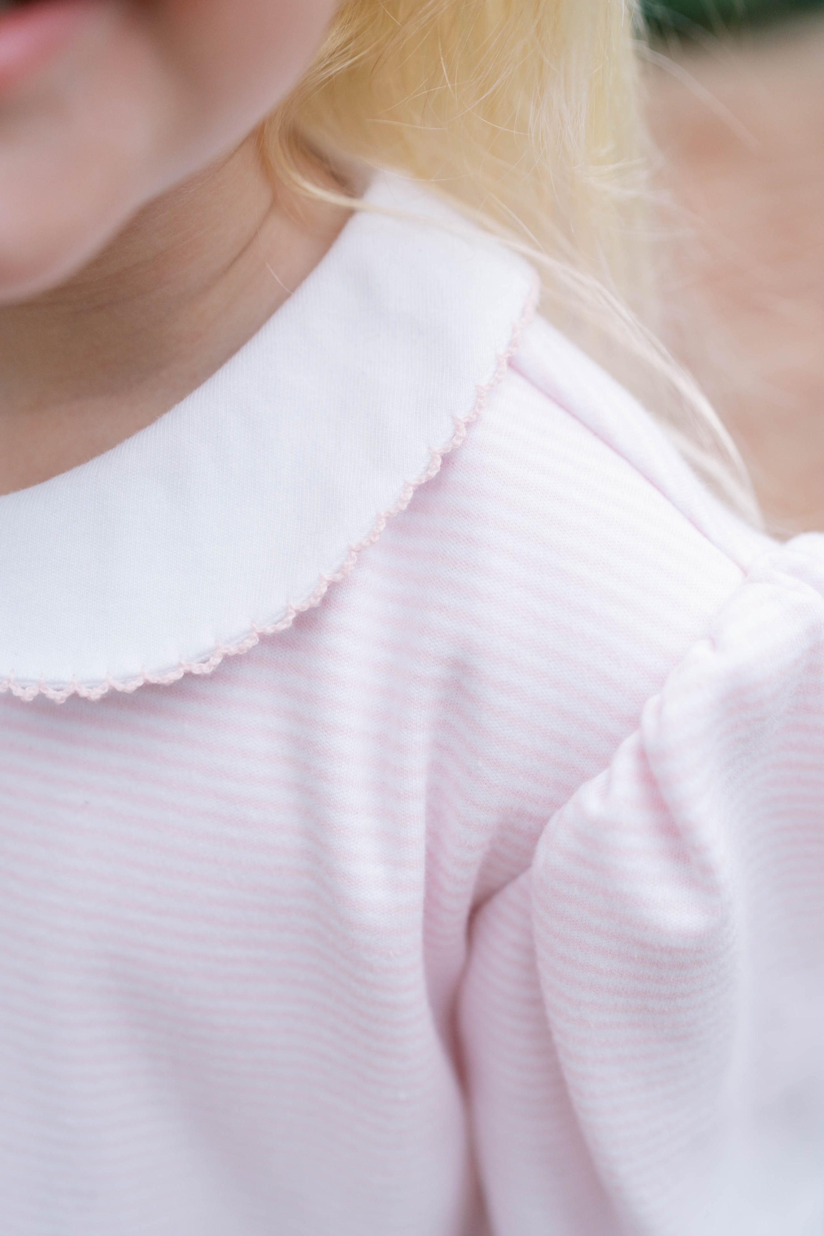 Lullaby Set Caroline Dress, Pensacola Pink Ministripe