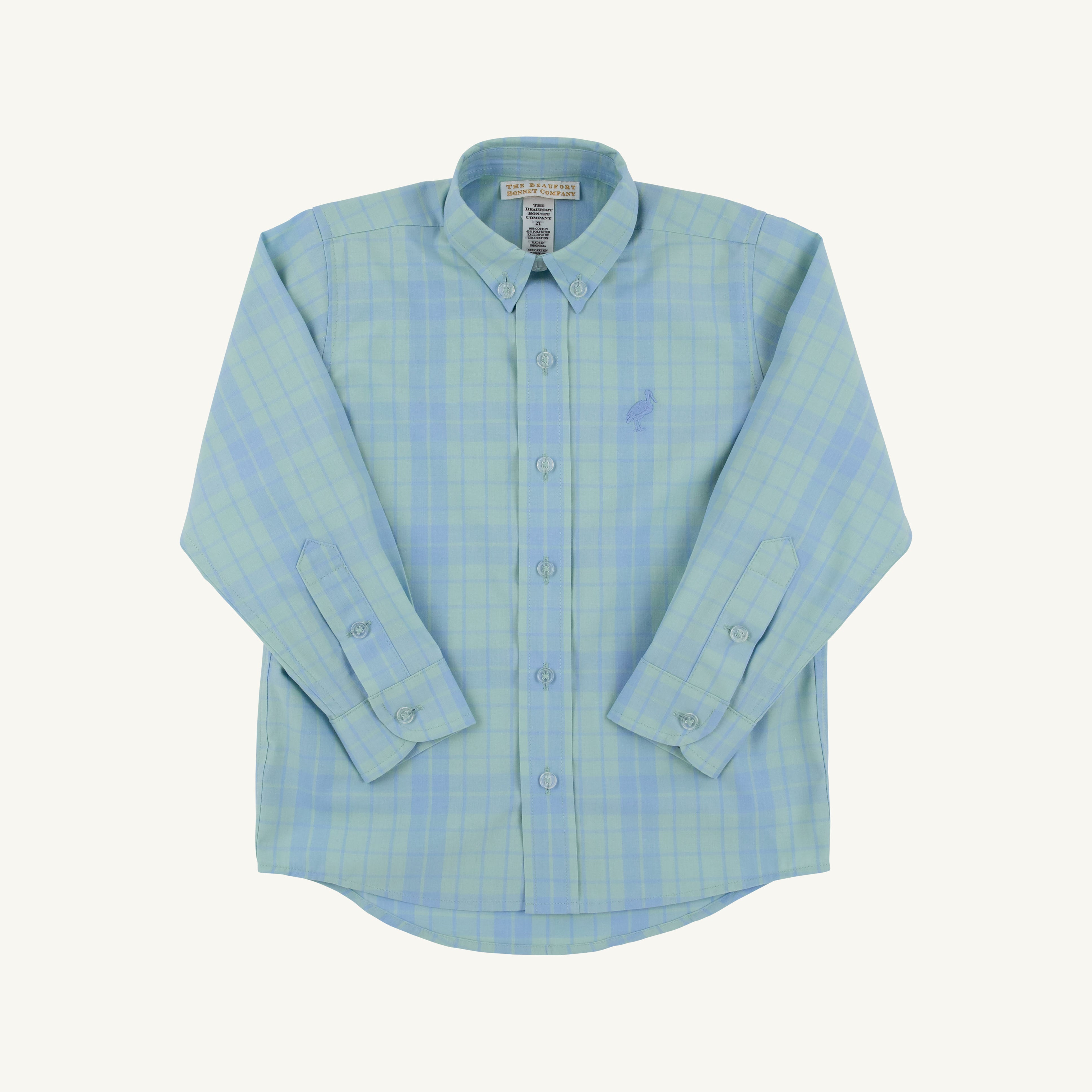 Beaufort Bonnet Dean's List Dress Shirt, Audubon Park Plaid