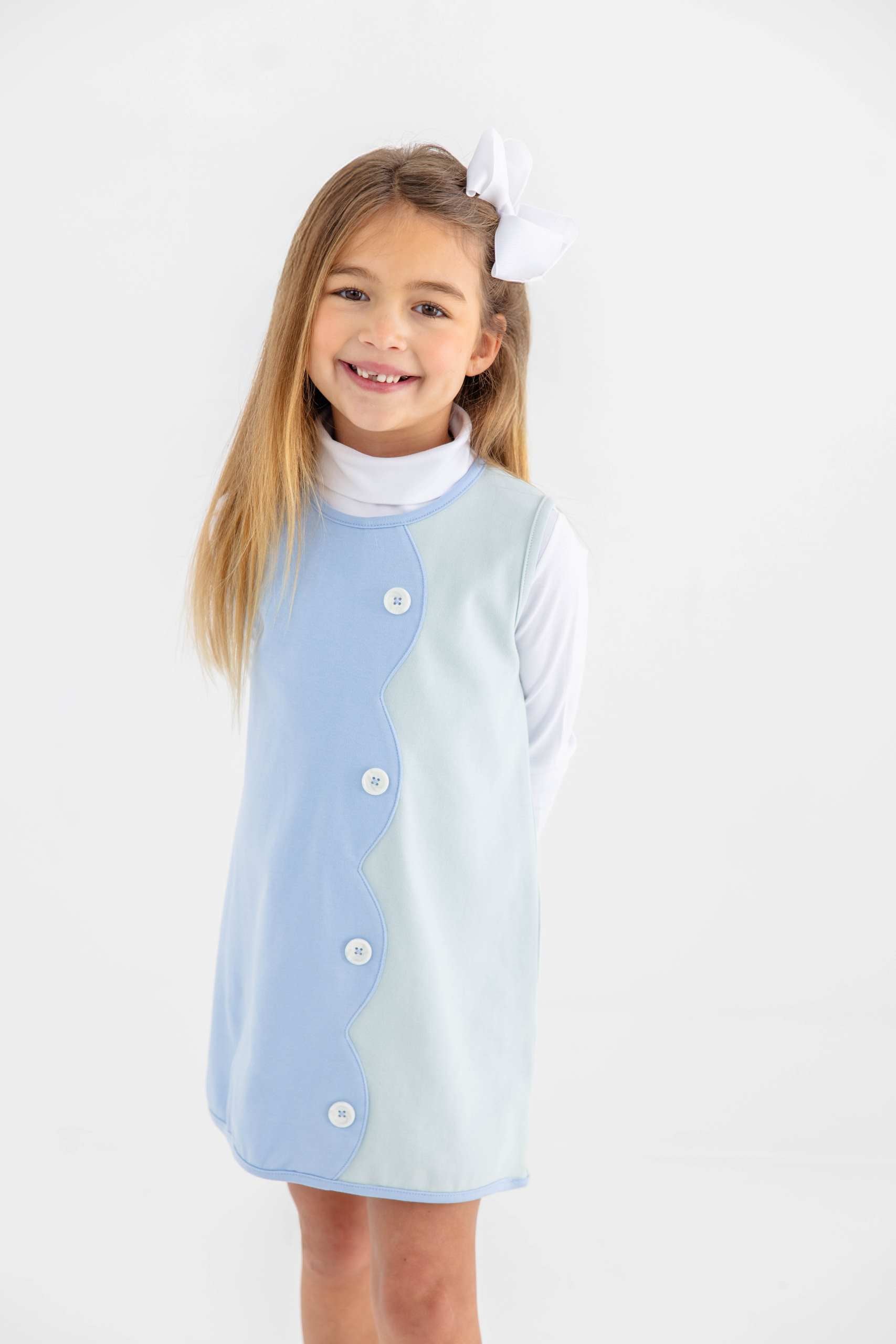 Beaufort Bonnet Kennedy Colorblock Dress, Sarasota Sky