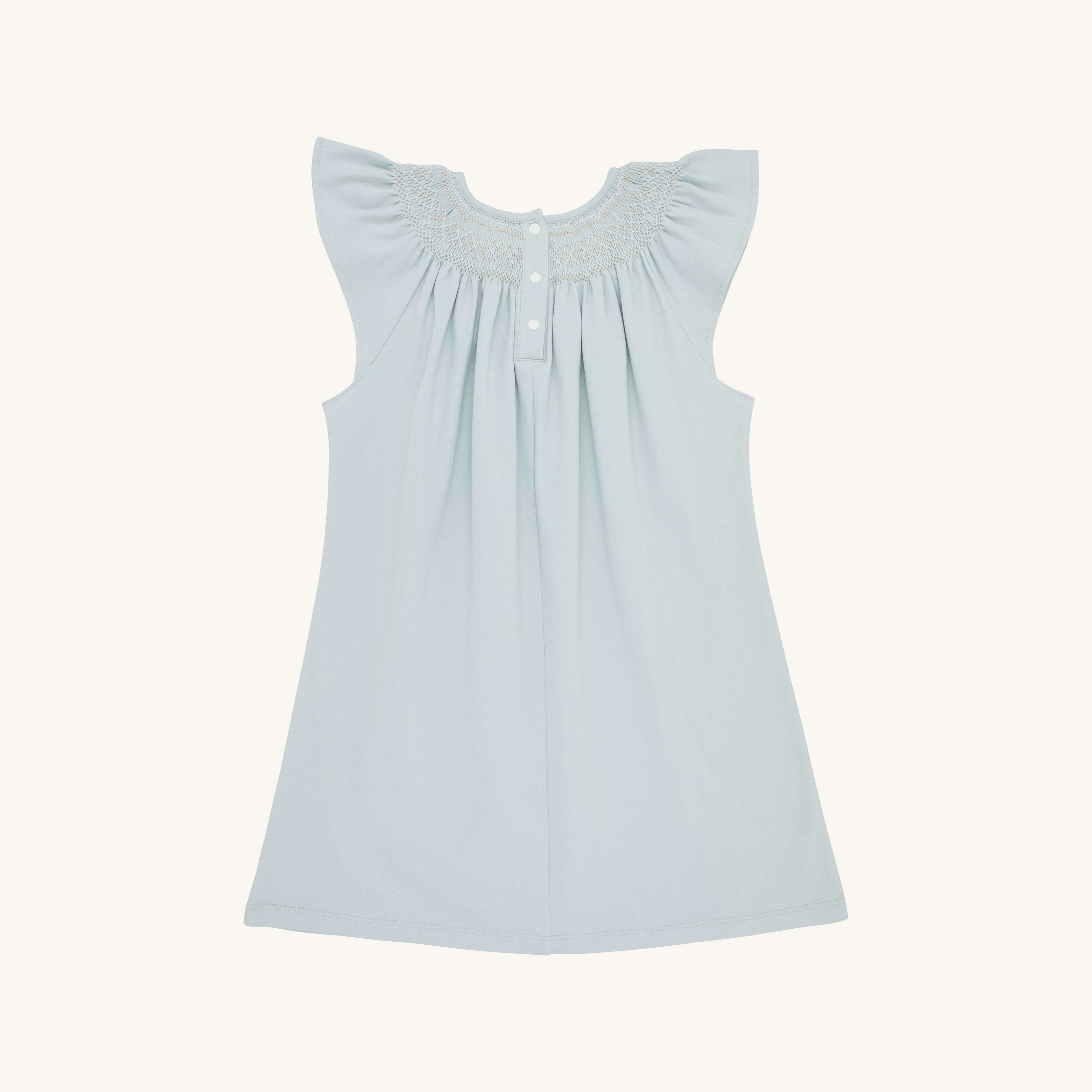 Beaufort Bonnet Angel Sleeve Sandy Smocked Dress, Old Greenwich Green