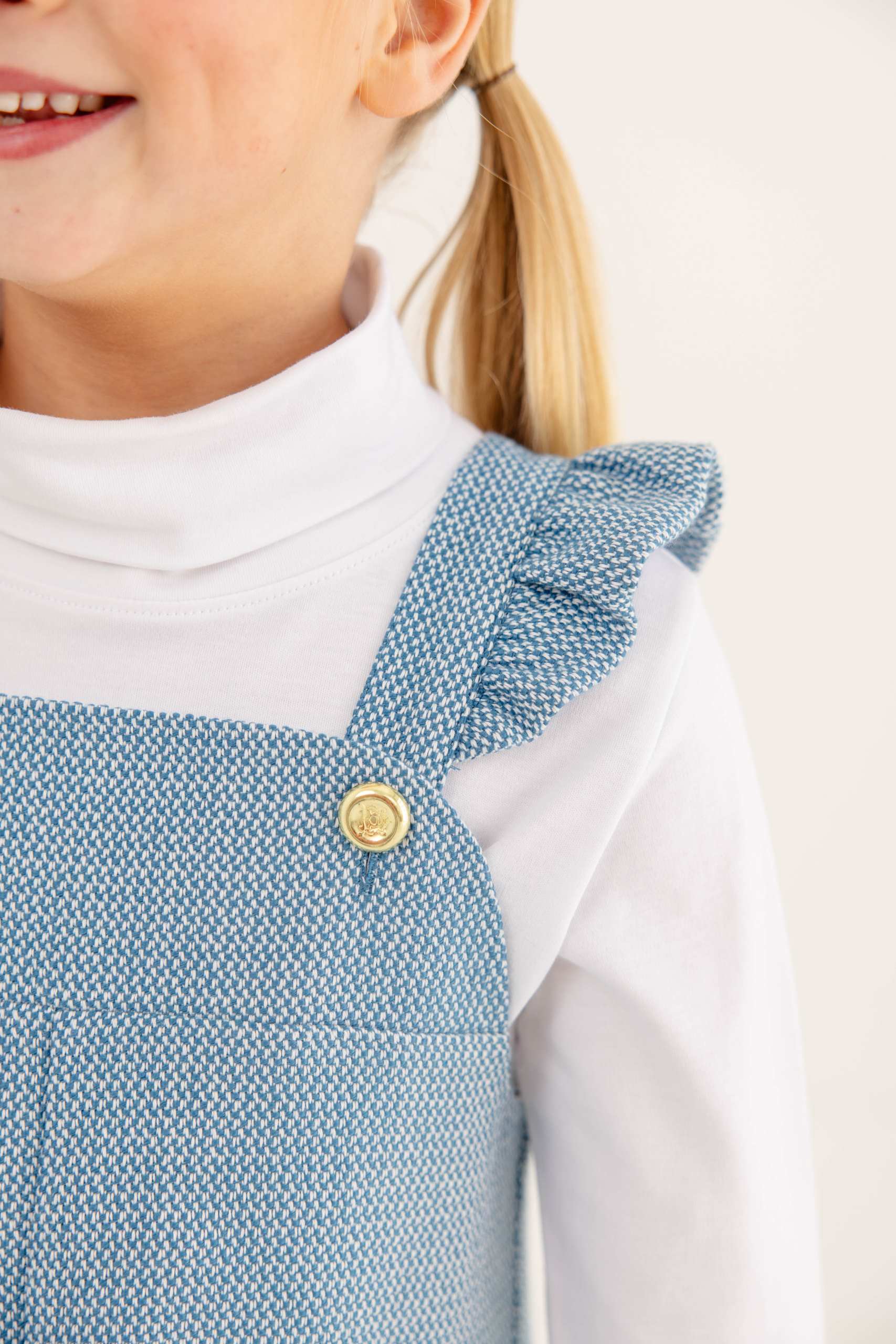 Beaufort Bonnet Julia Tweed Jumper, Barnsley Blue