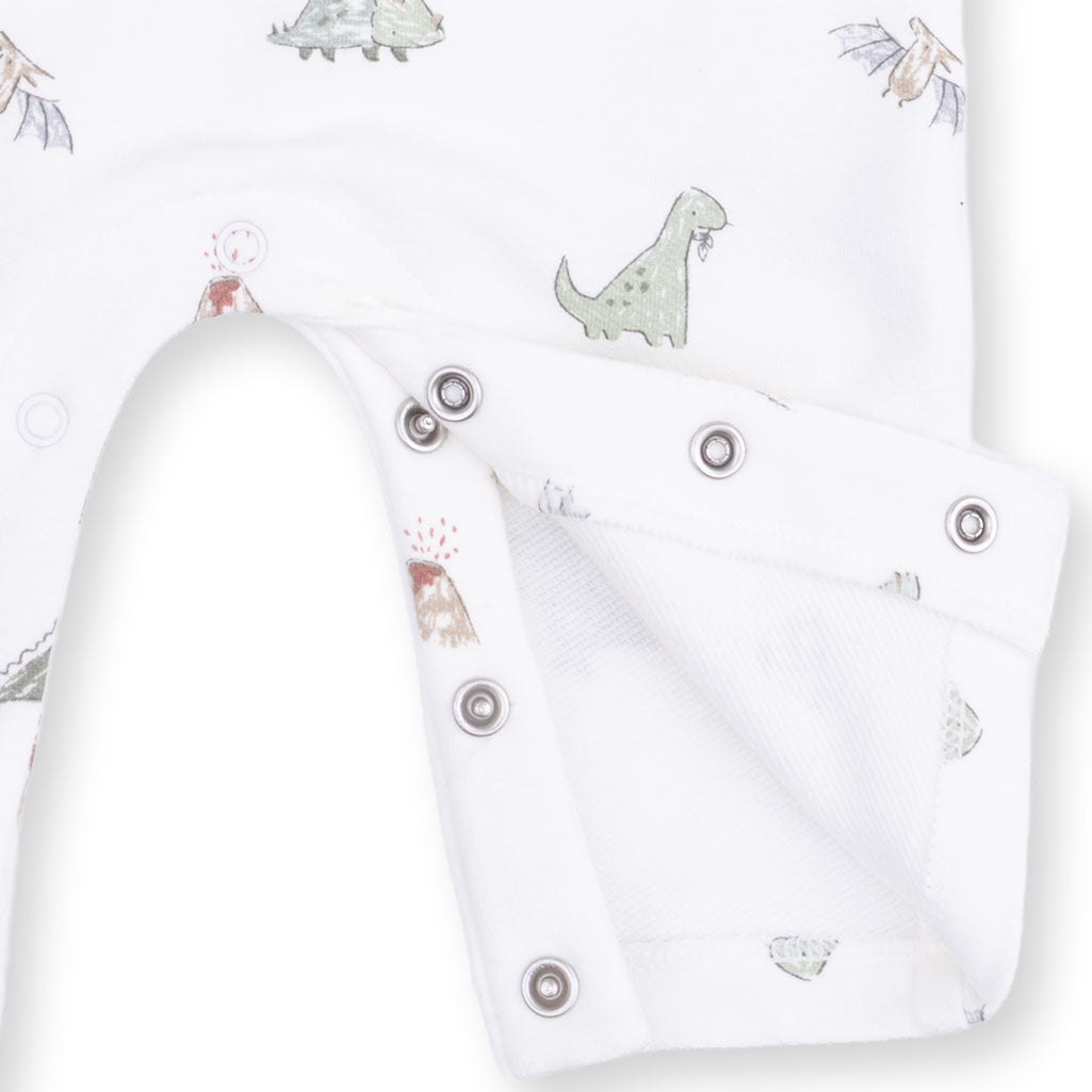 Angel Dear Dinos French Terry Romper
