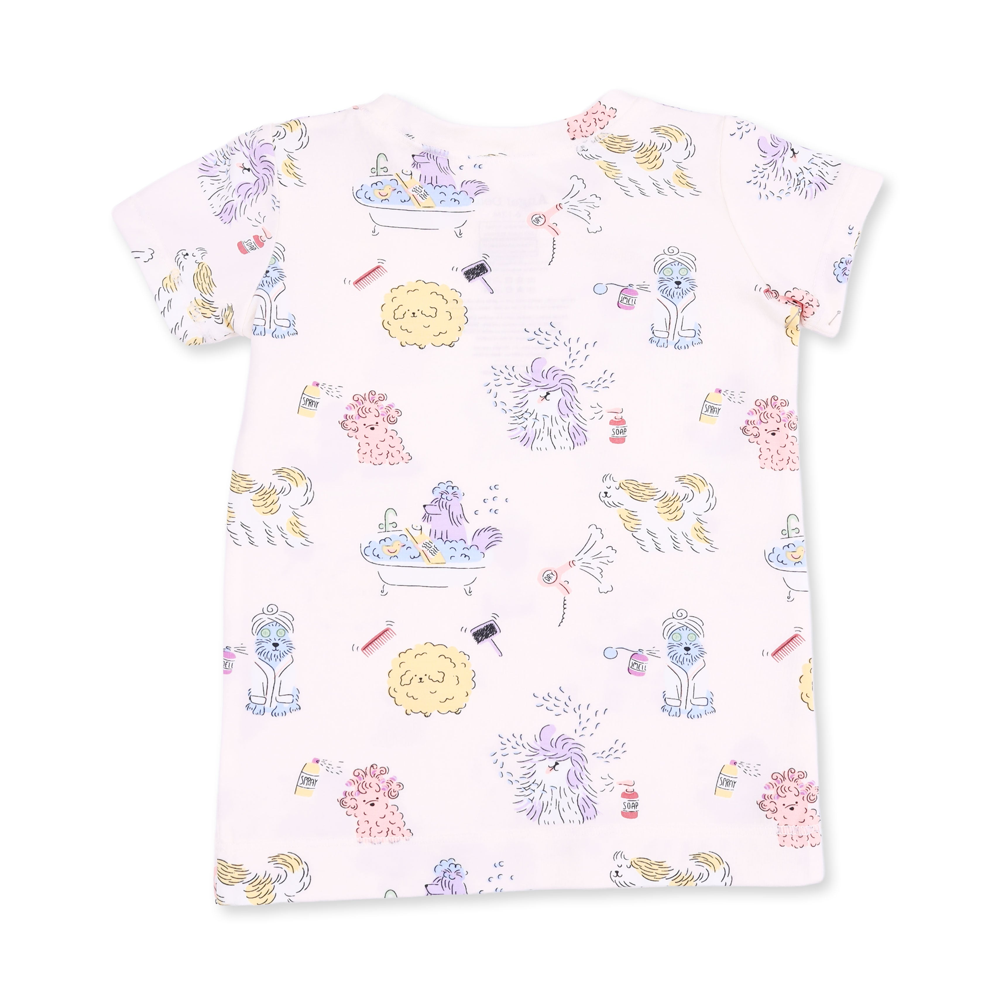 Angel Dear Spa Dogs Short Sleeve Loungewear Set