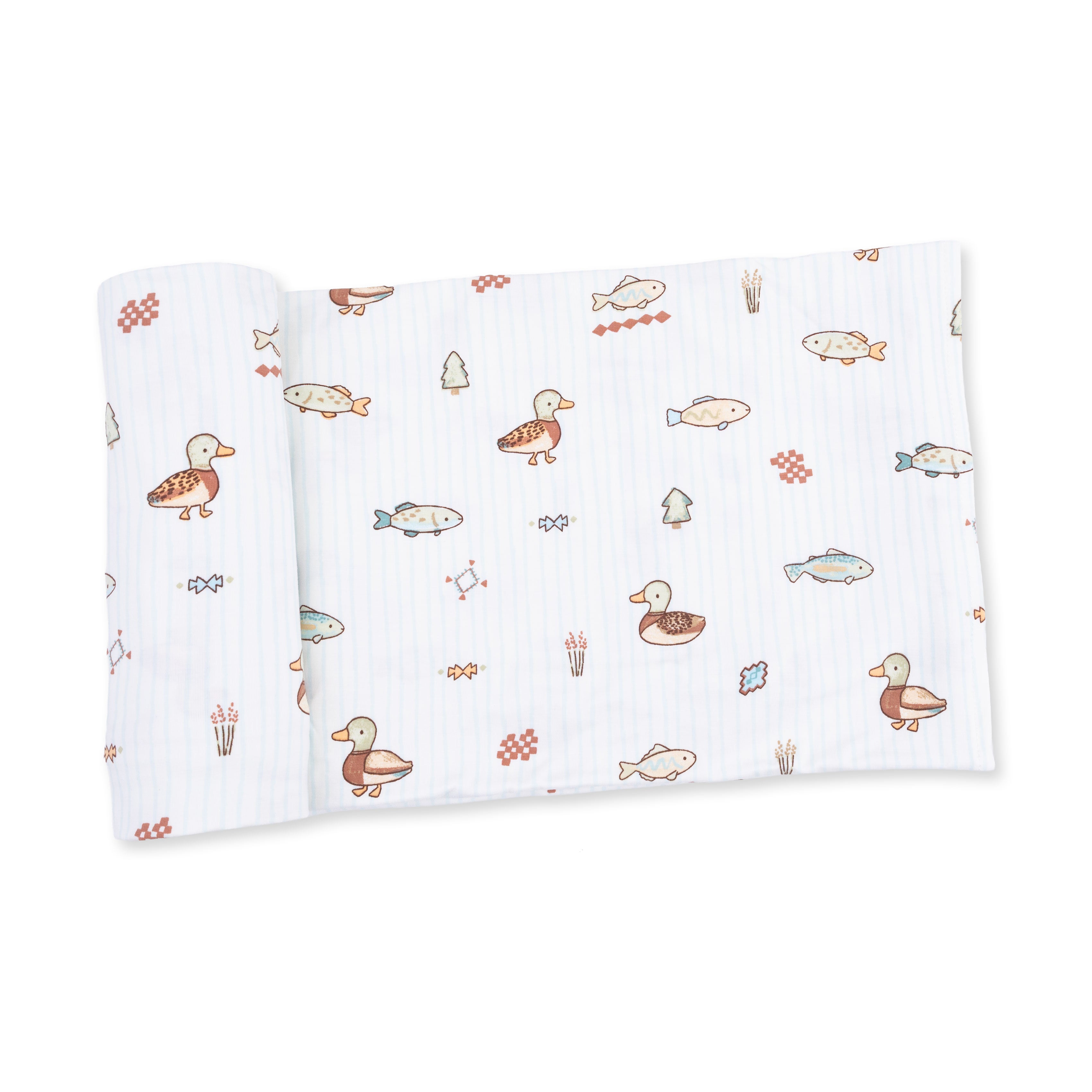 Angel Dear Lake Cuties Swaddle Blanket