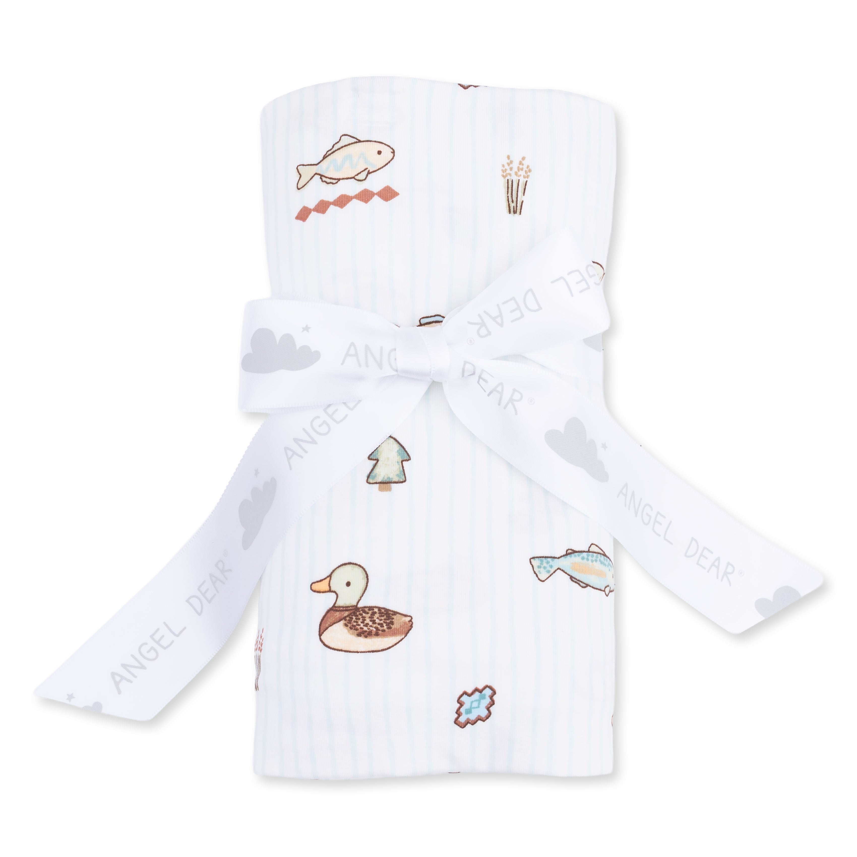Angel Dear Lake Cuties Swaddle Blanket
