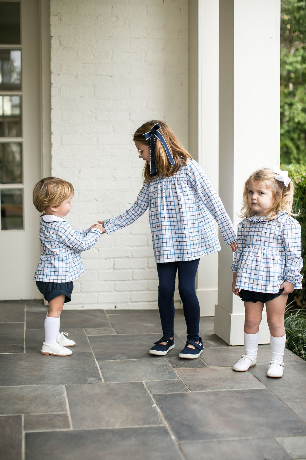 Lullaby Set Sibley Short Set, Heritage Check