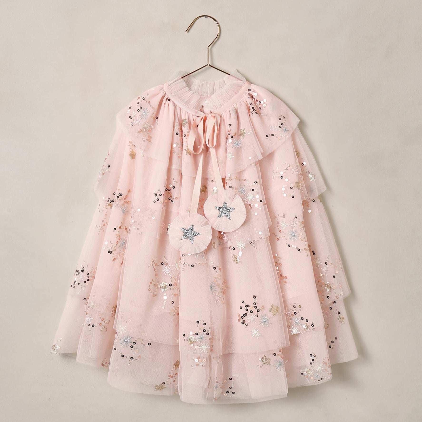 Noralee Tulle Cape, Pink