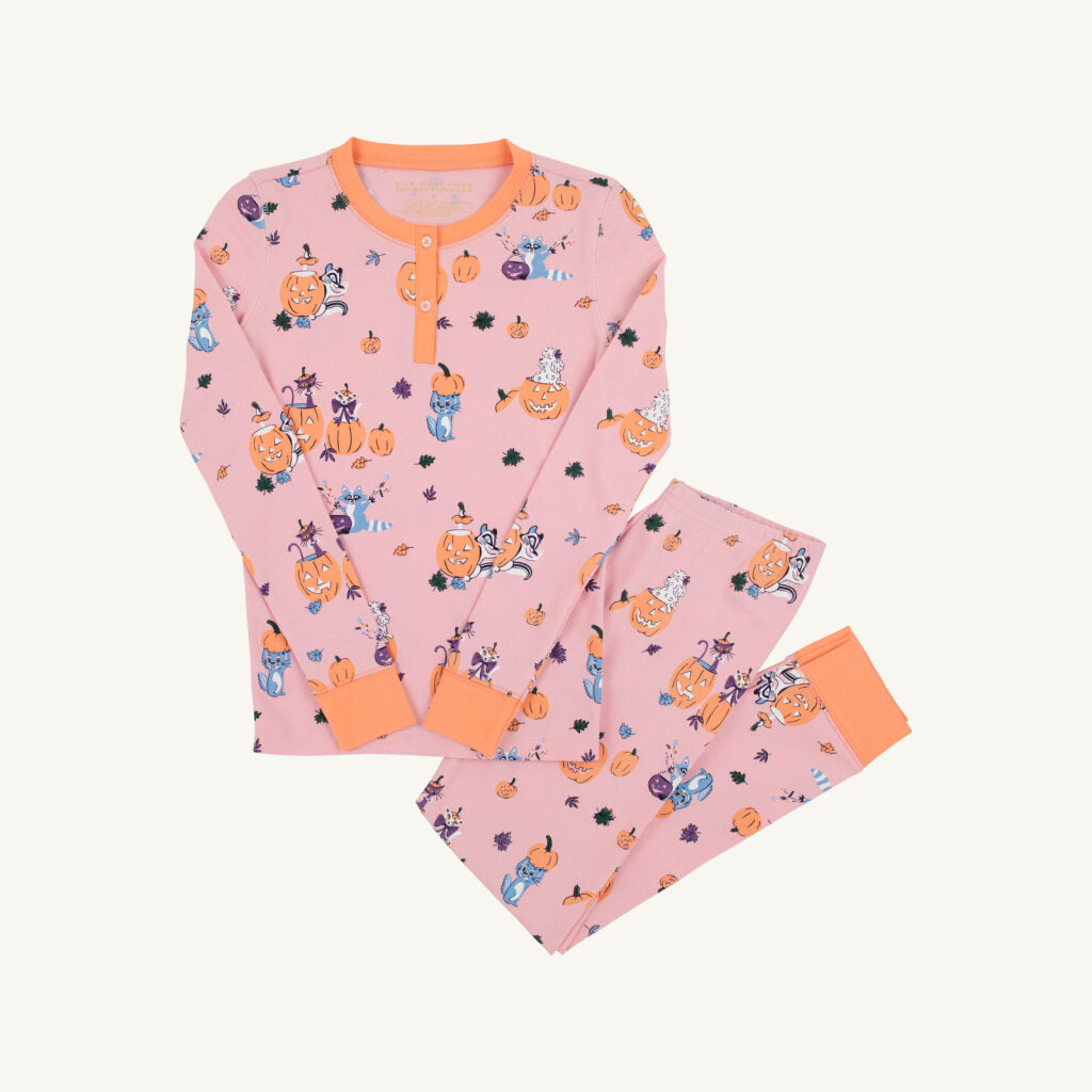 Beaufort Bonnet Payton Pajama Set, Candy & Critters Sandpearl Pink