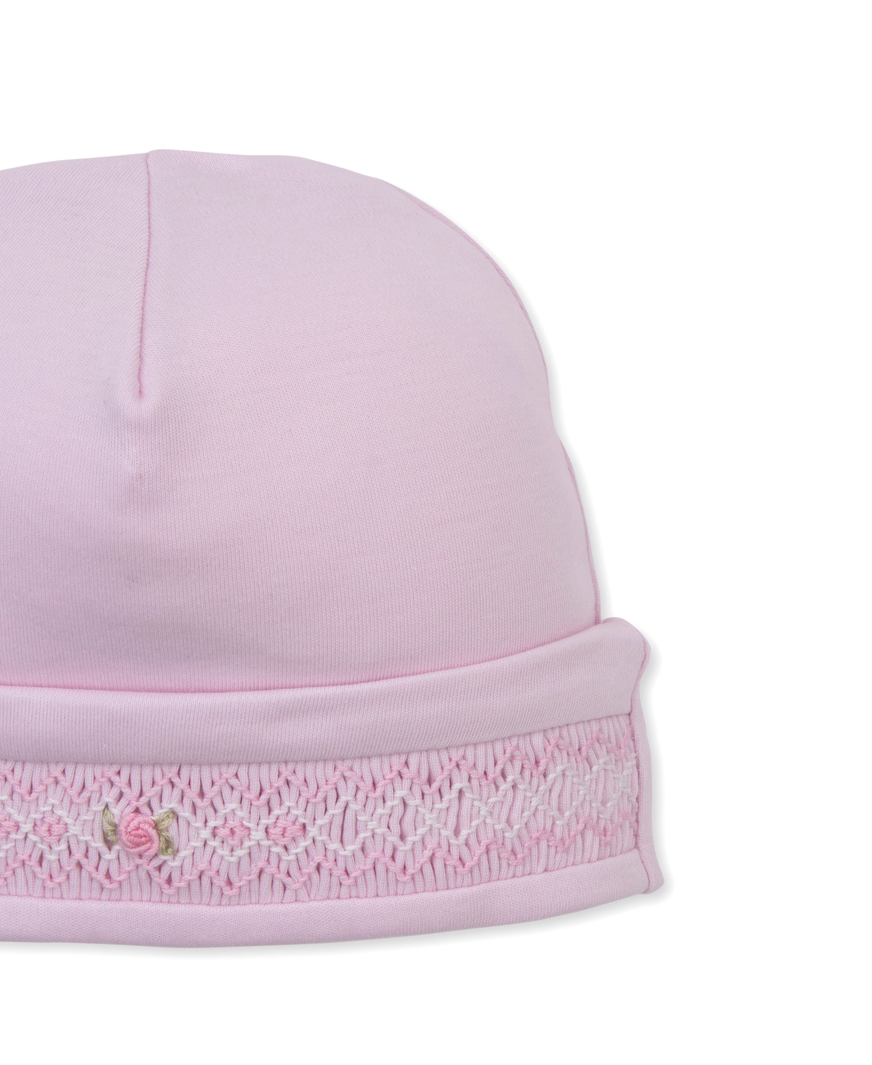 Kissy Kissy Hat with Hand Smocking & Bullion Embroidery
