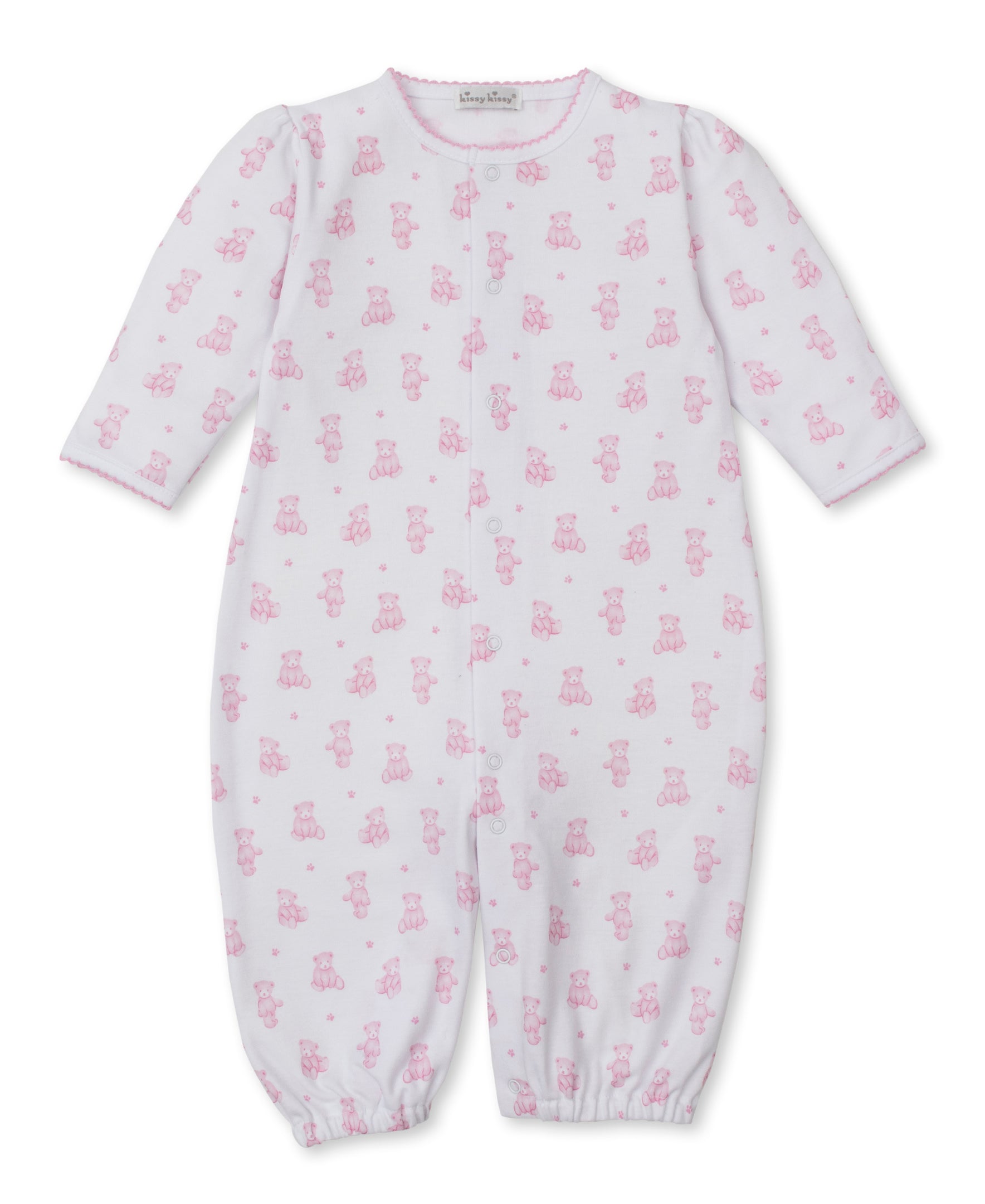 Kissy Kissy Teddy Bears Print Converter Gown