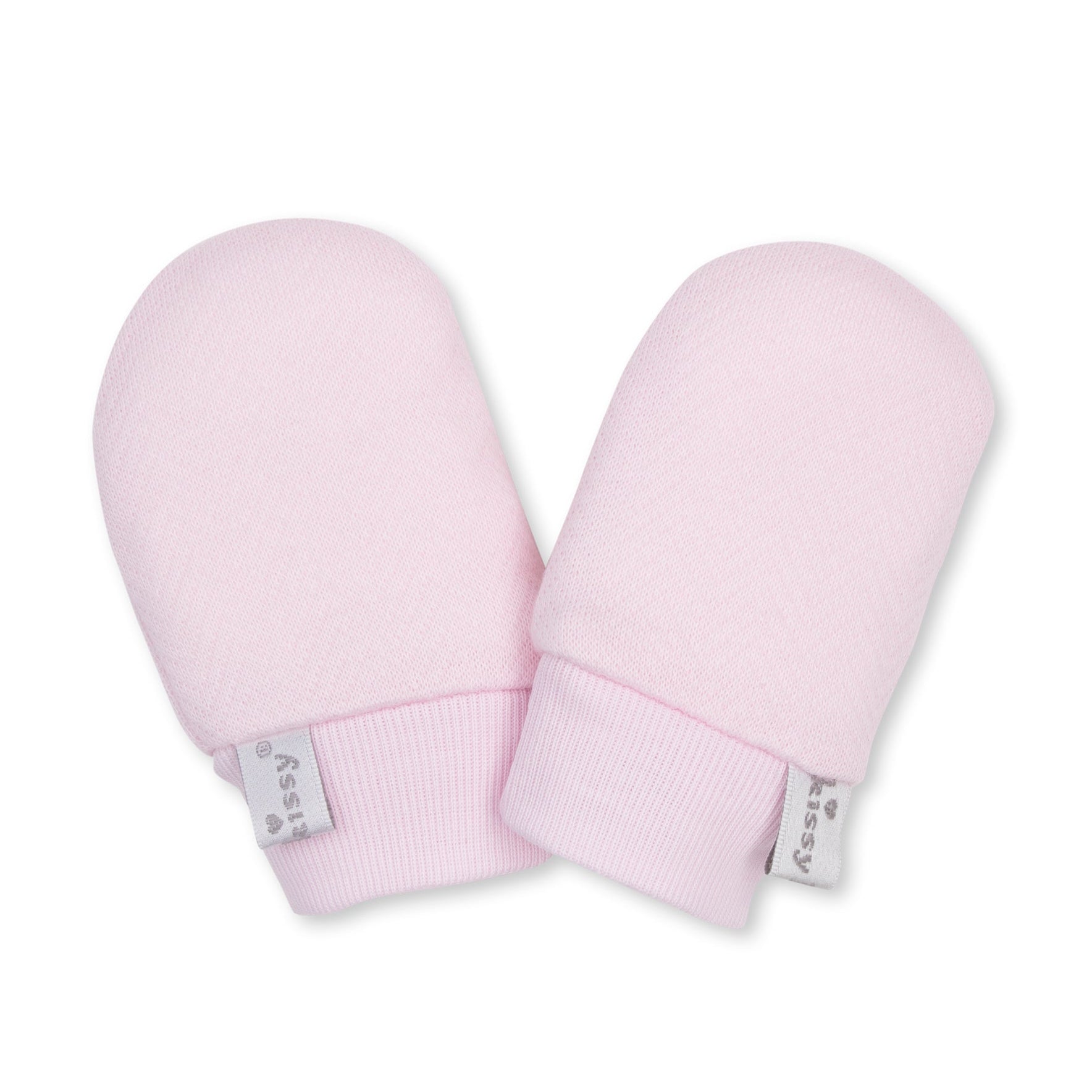 Kissy Kissy Baby Blessings Jacquard Mitts