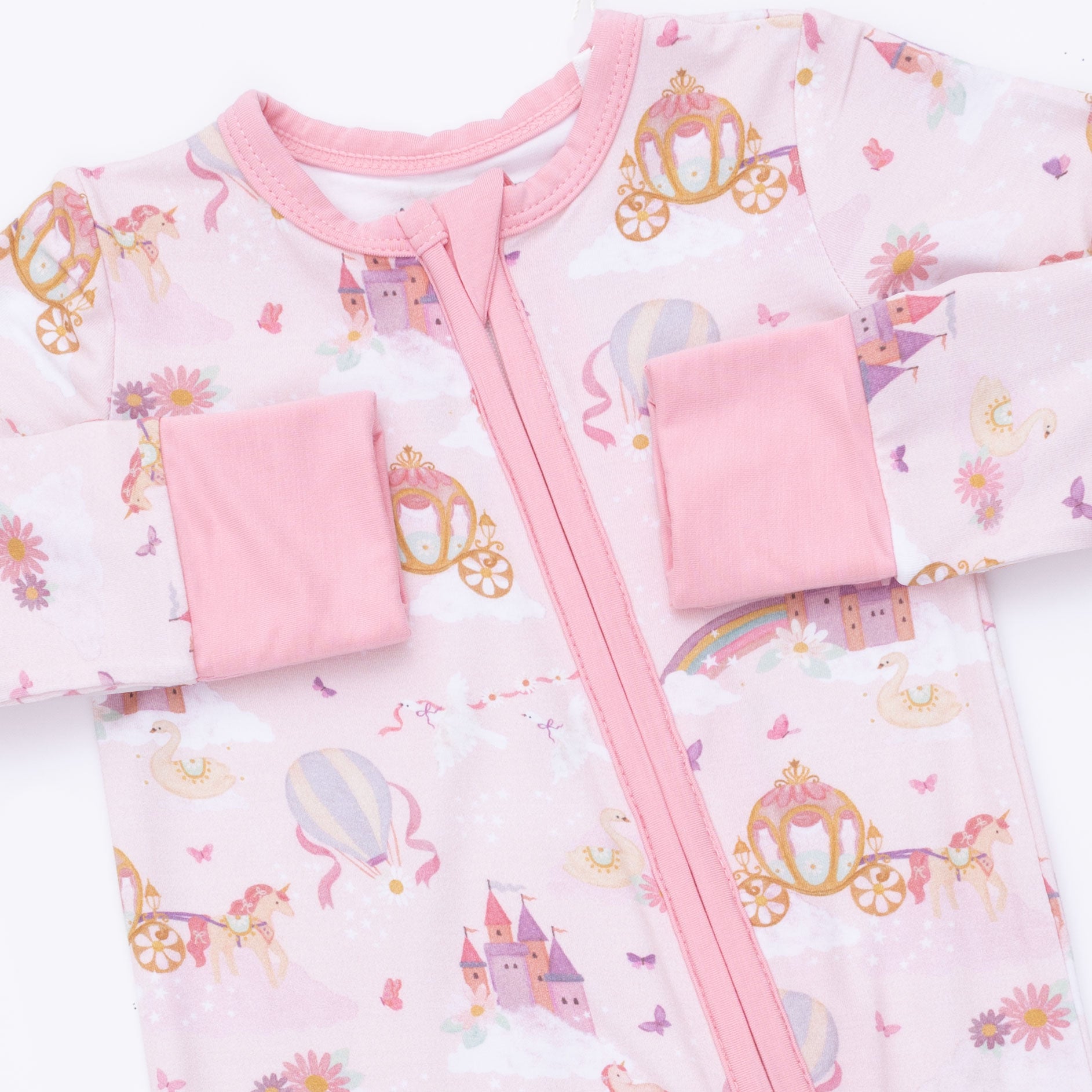 Angel Dear Princess Unicorn and Castle Convertible Romper