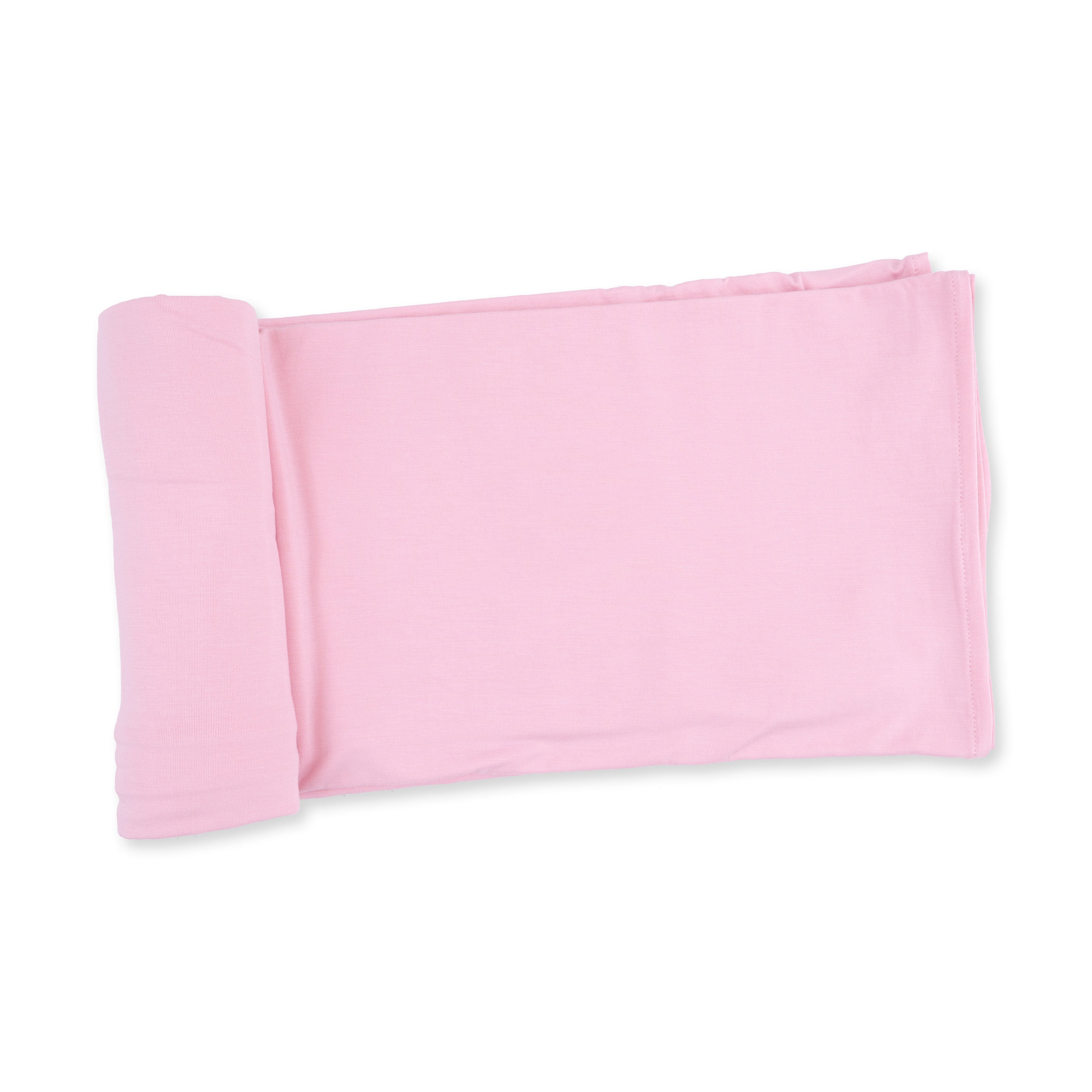 Angel Dear Solid Candy Pink Swaddle Blanket