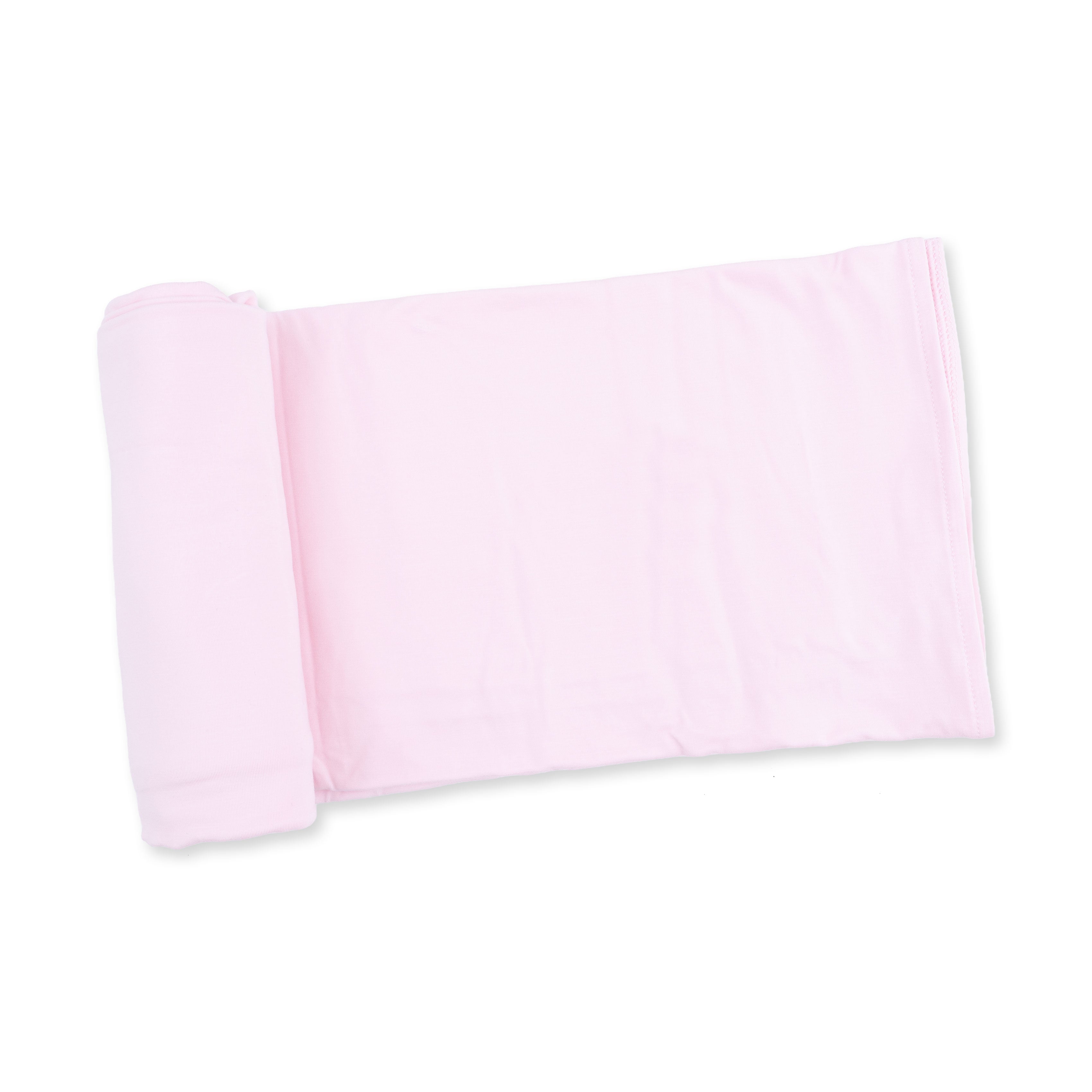 Angel Dear Solid Pink A Boo Swaddle Blanket