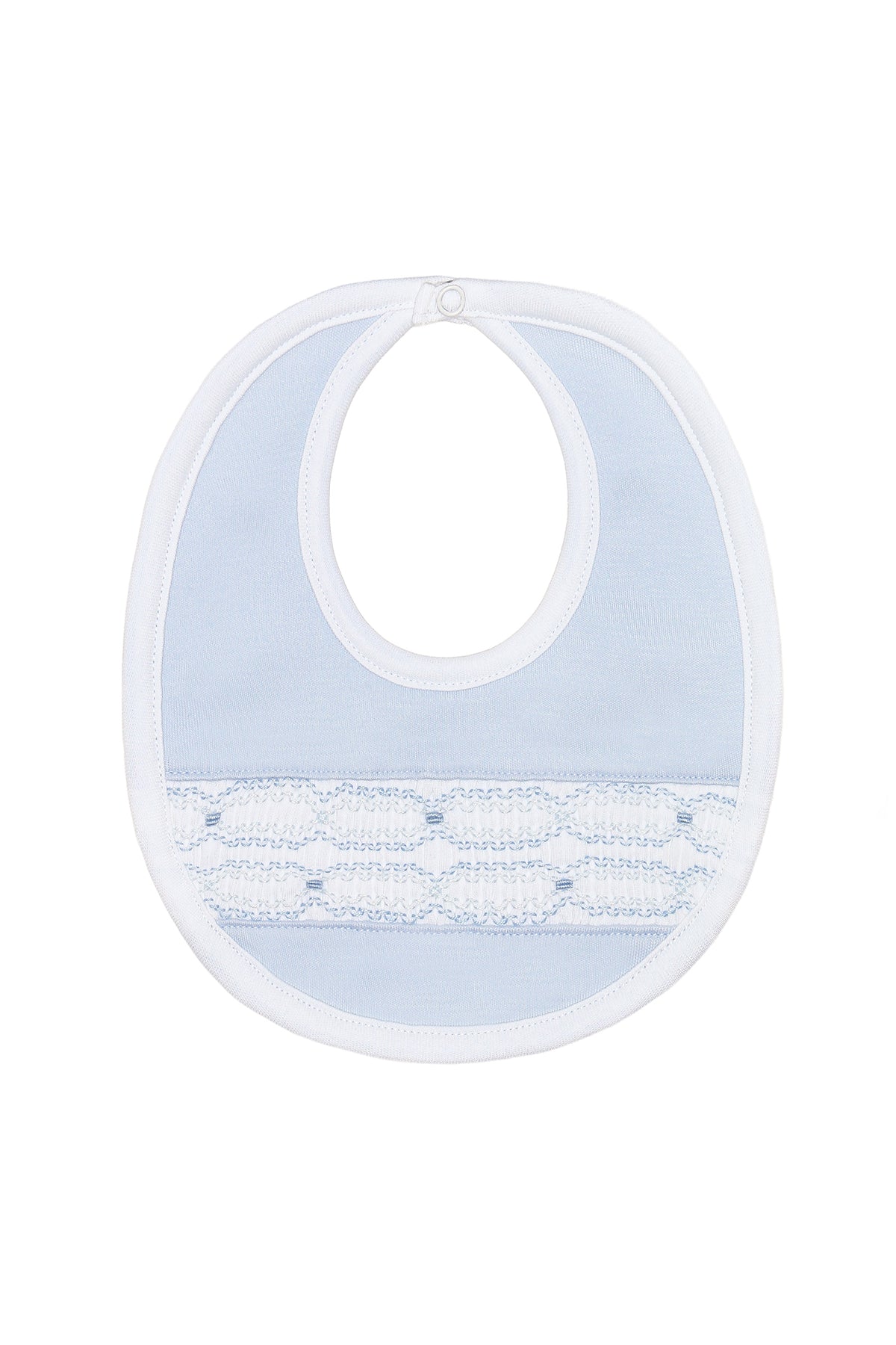 Nella Pima Signature Smocked Bib