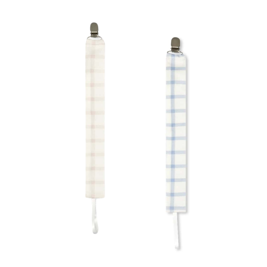 Lullaby Set Legacy Pacifier Clip, Windowpane