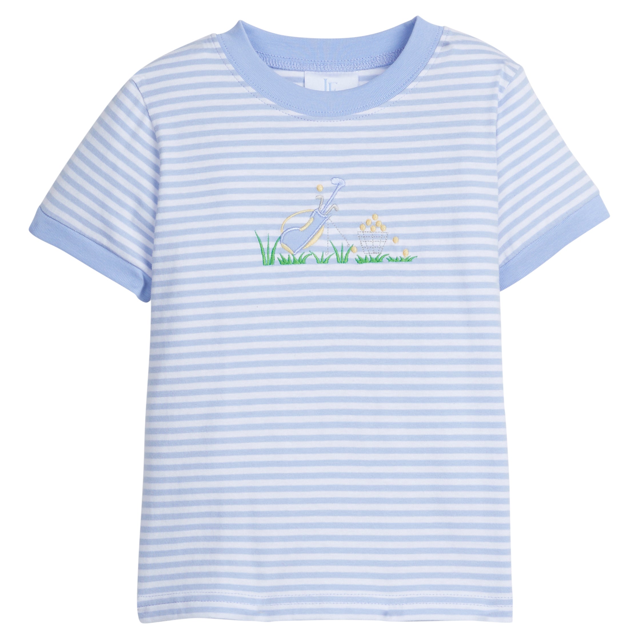 Little English Applique T-Shirt, Golf Tee