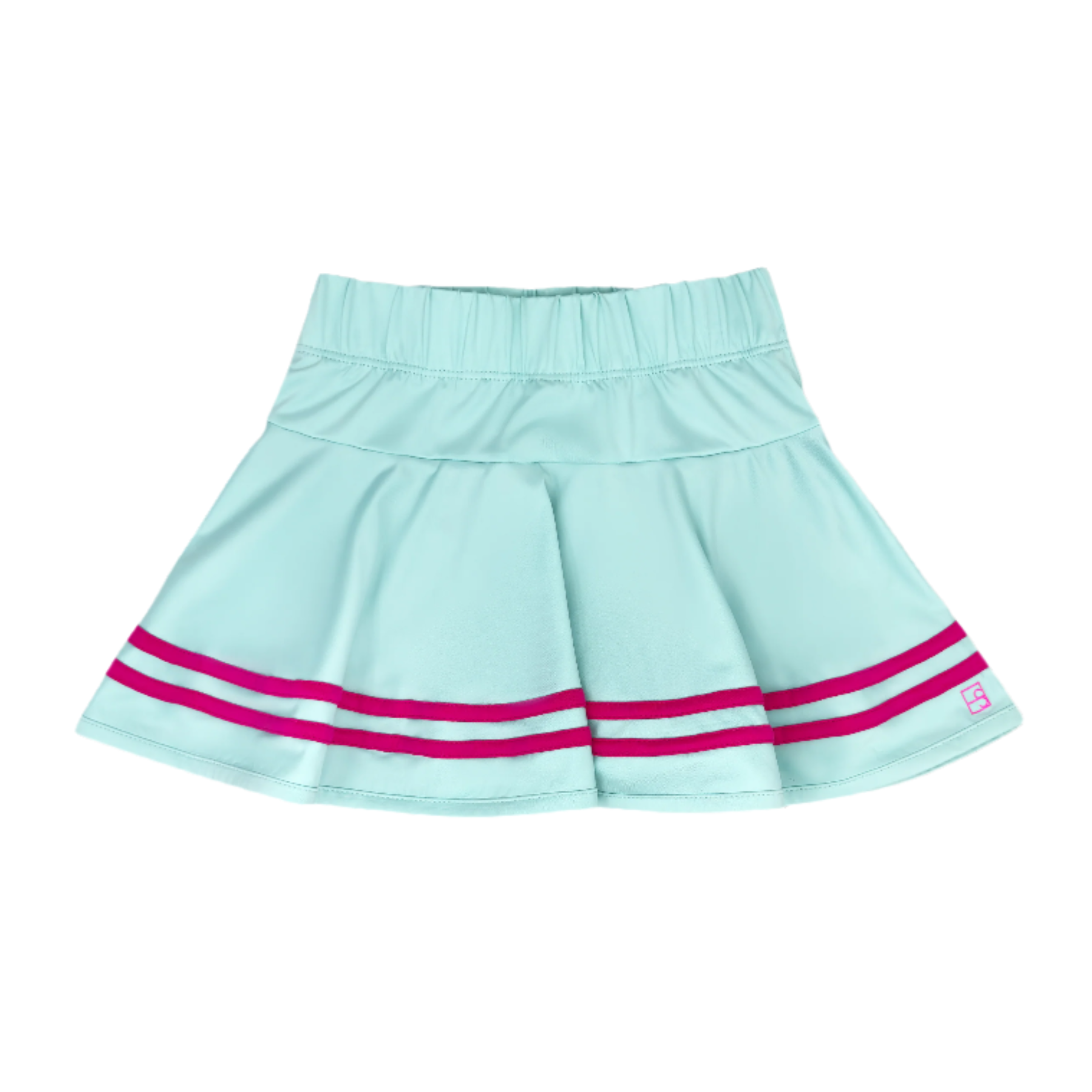 Set Athleisure Callie Skort, Cool Mint/Power Pink