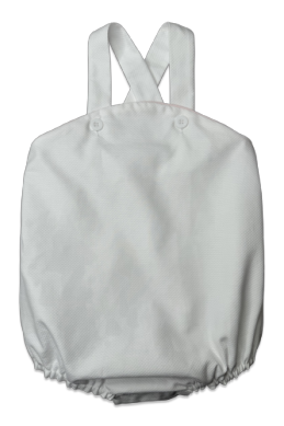 Percy & Tyne Cross Back Bubble blue trim