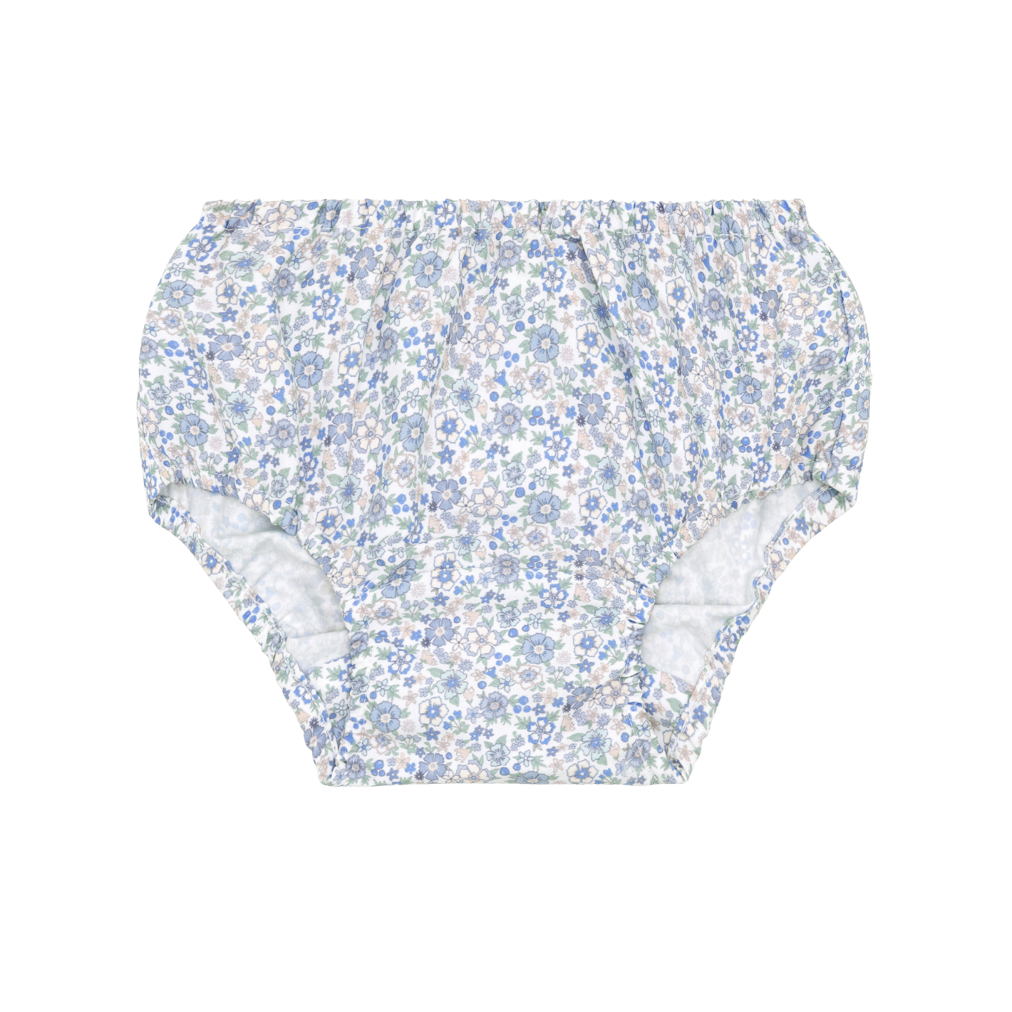 Minnow Slate Floral Diaper Bloomer Cover
