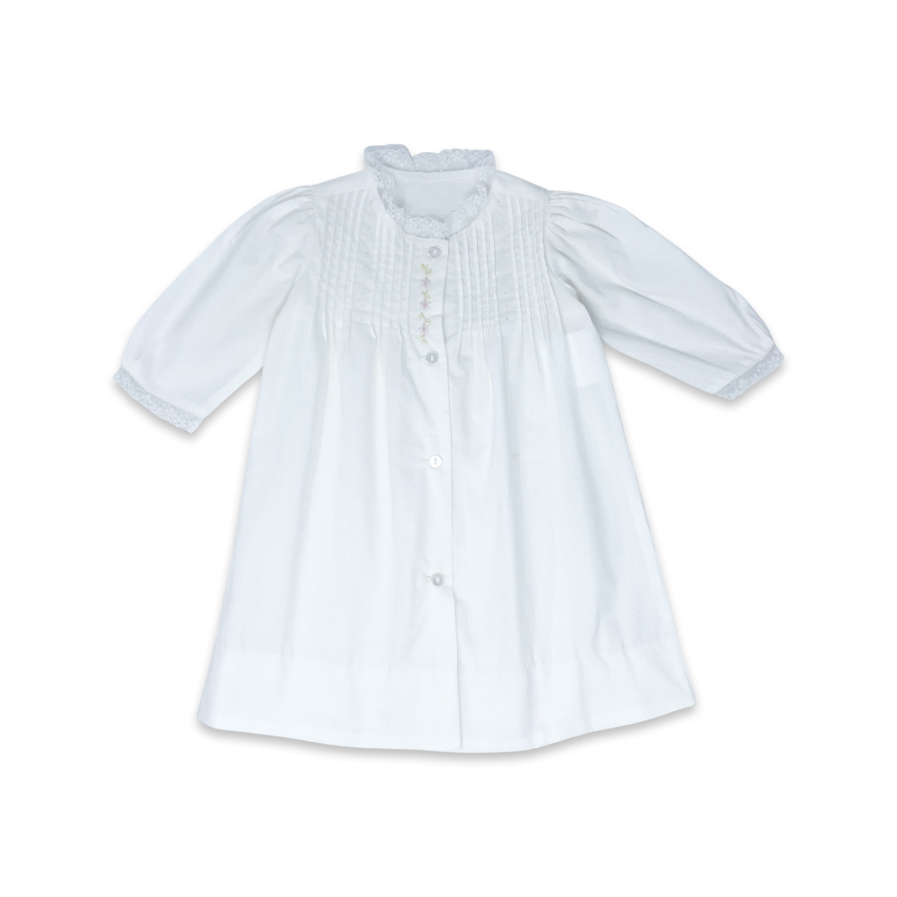 Lullaby Set 1956 Daygown with Floral Embroidery