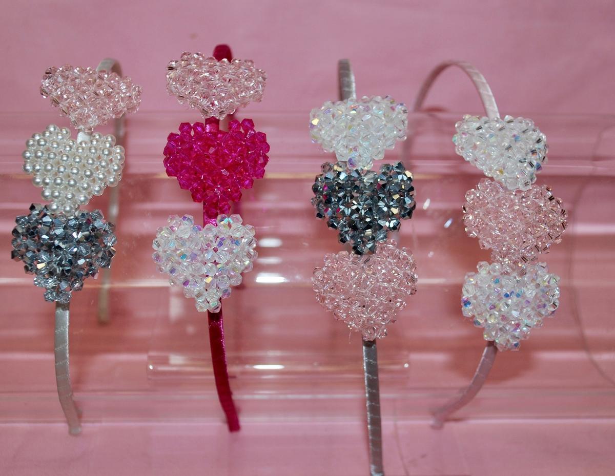 Bari Lynn Beaded Heart Headband - shopnurseryrhymes