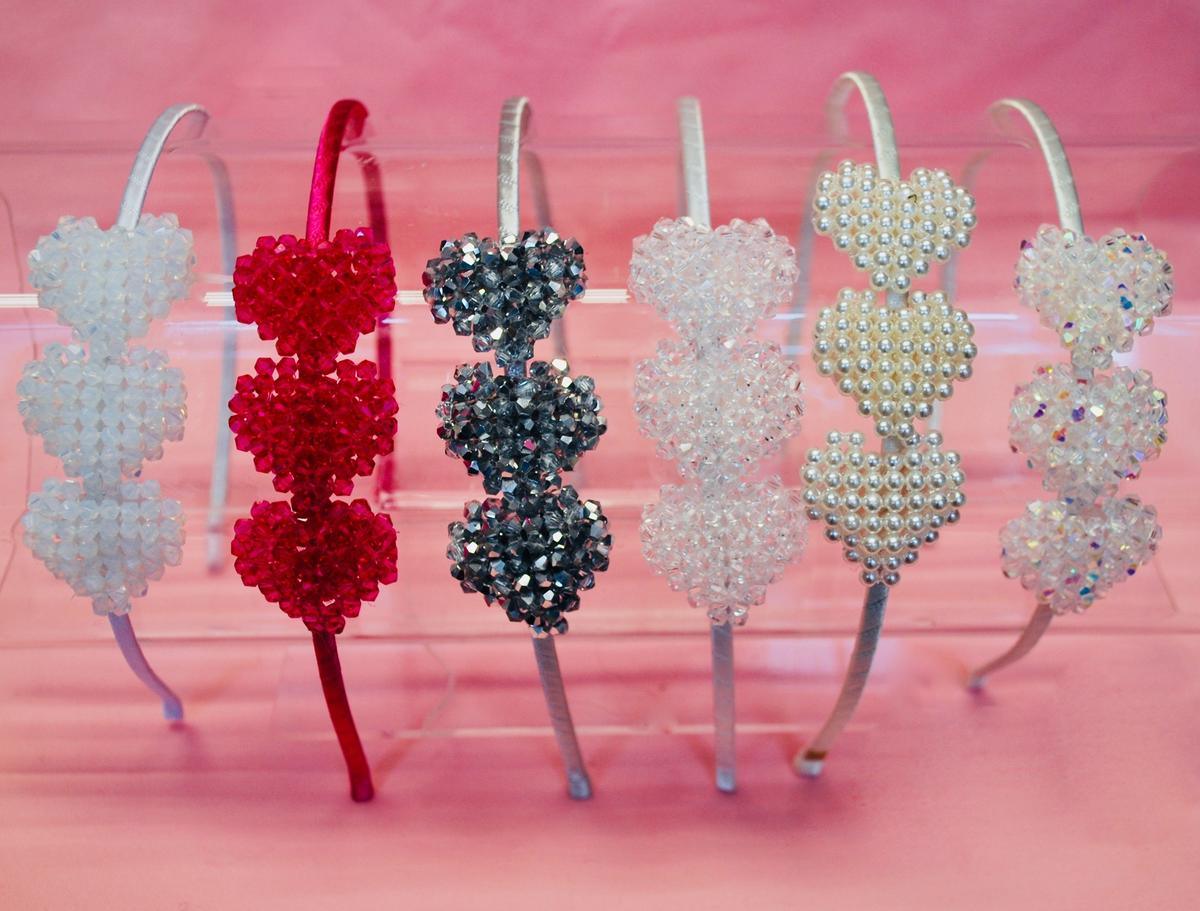 Bari Lynn Beaded Heart Headband - shopnurseryrhymes