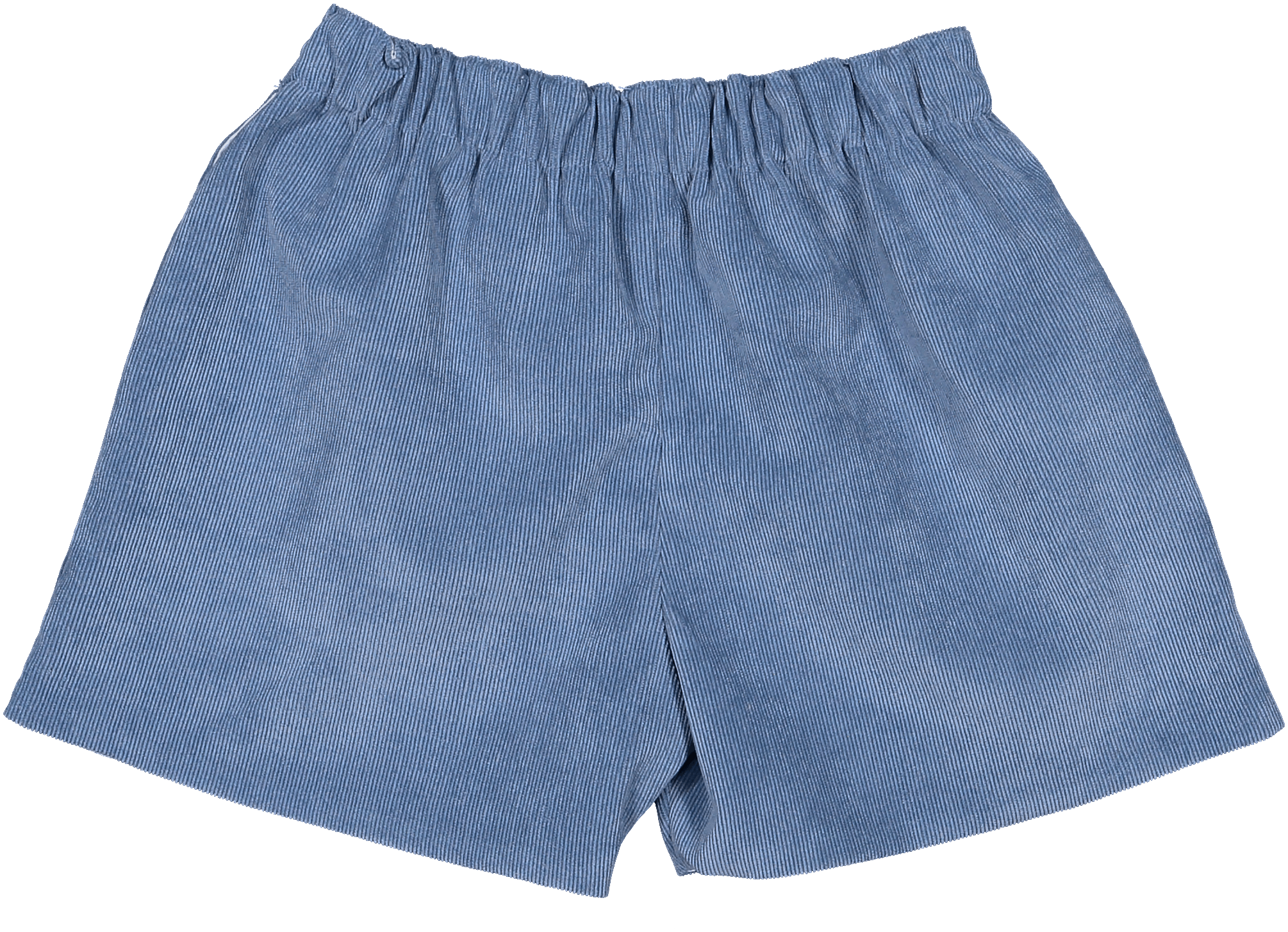 Sal & Pimenta Blue Corduroy Baby Boy Shorts - shopnurseryrhymes