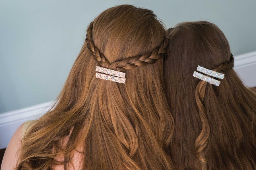 Bows Arts Large Druzy Quartz on Grippie Clippies - Assortment - shopnurseryrhymes