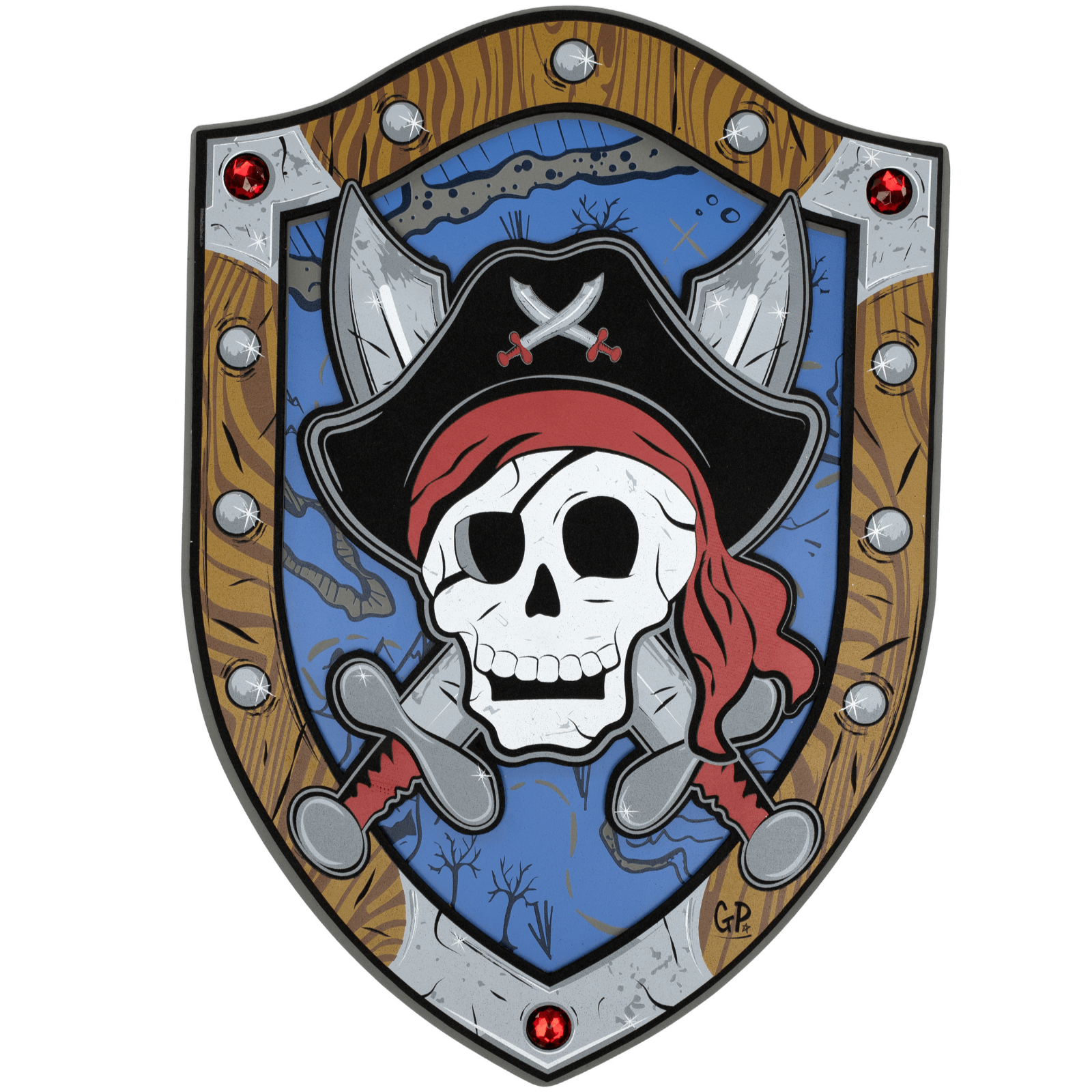 Creative Education Captain Skully EVA Pirate Shield - shopnurseryrhymes