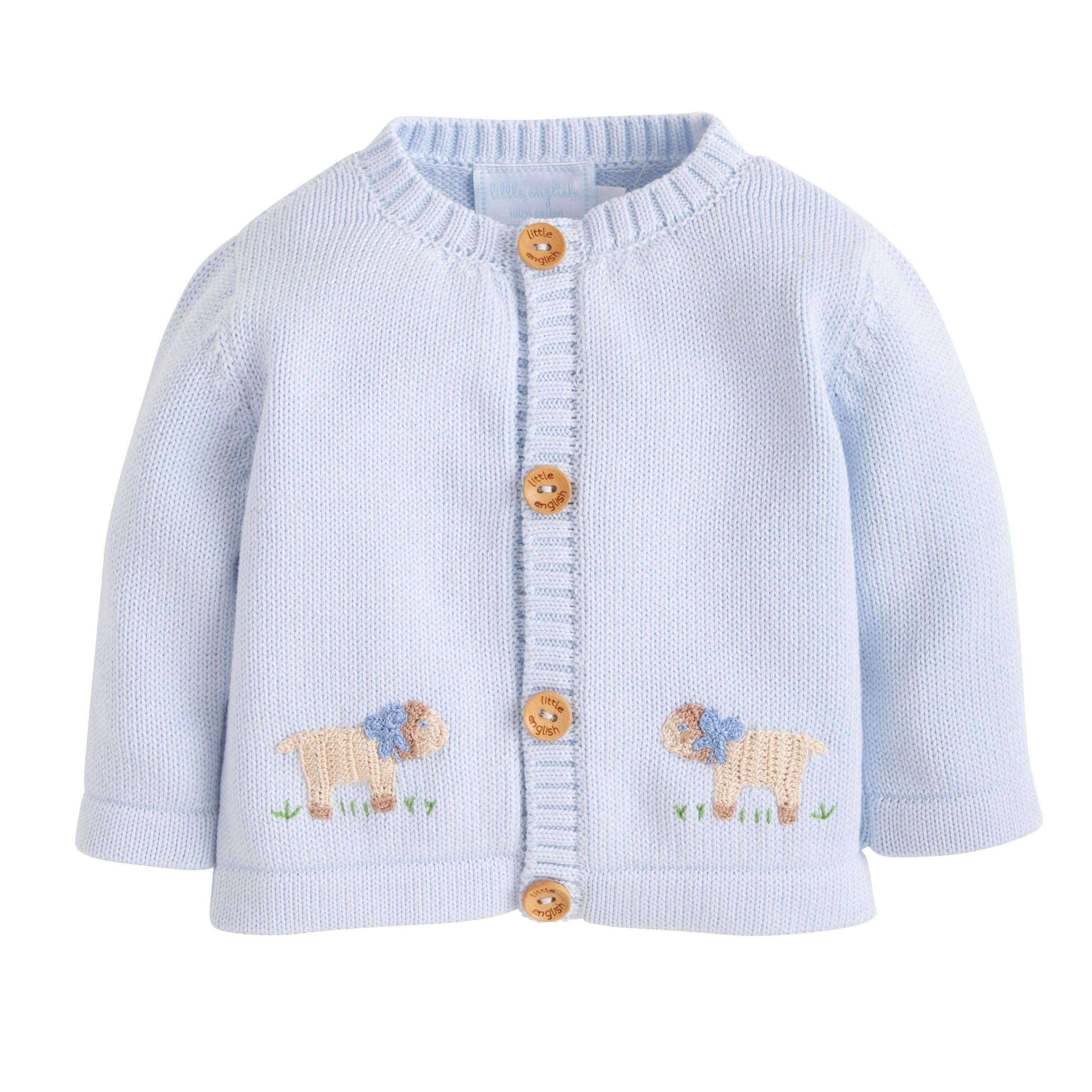 Little English Boy Sheep Crochet Sweater - shopnurseryrhymes