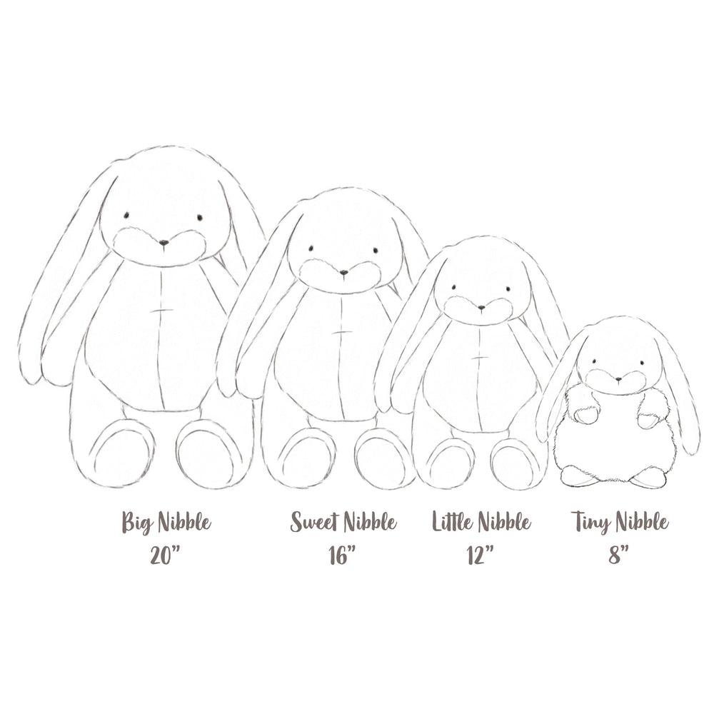 Bunnies By The Bay Big Nibble Bunny, Gray - shopnurseryrhymes