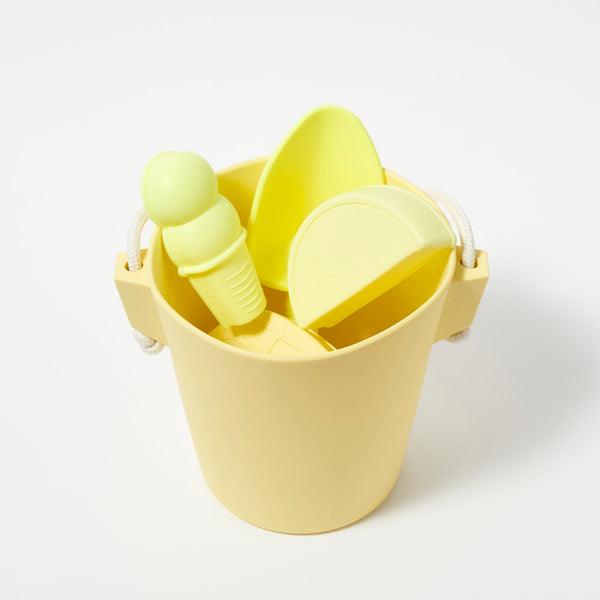 SunnyLife Silicone Bucket & Spade Set, Citrus - shopnurseryrhymes