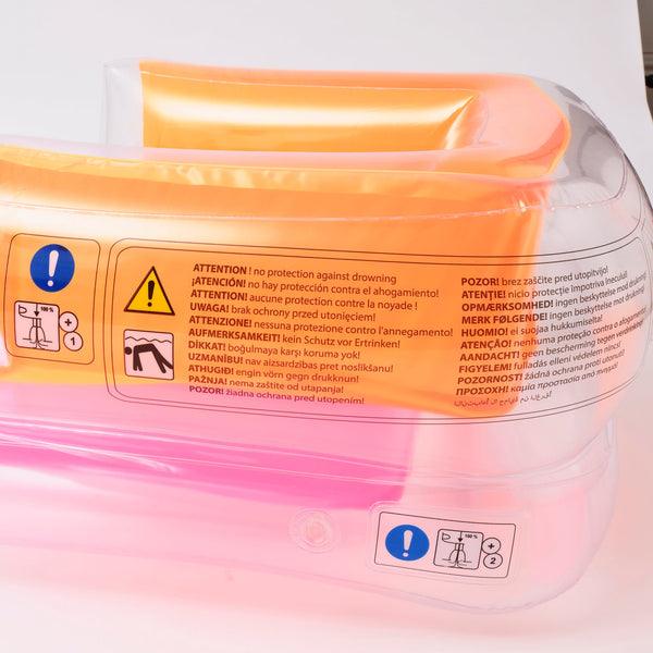 SunnyLife Inflatable Lilo Chair, Flashback Multi - shopnurseryrhymes