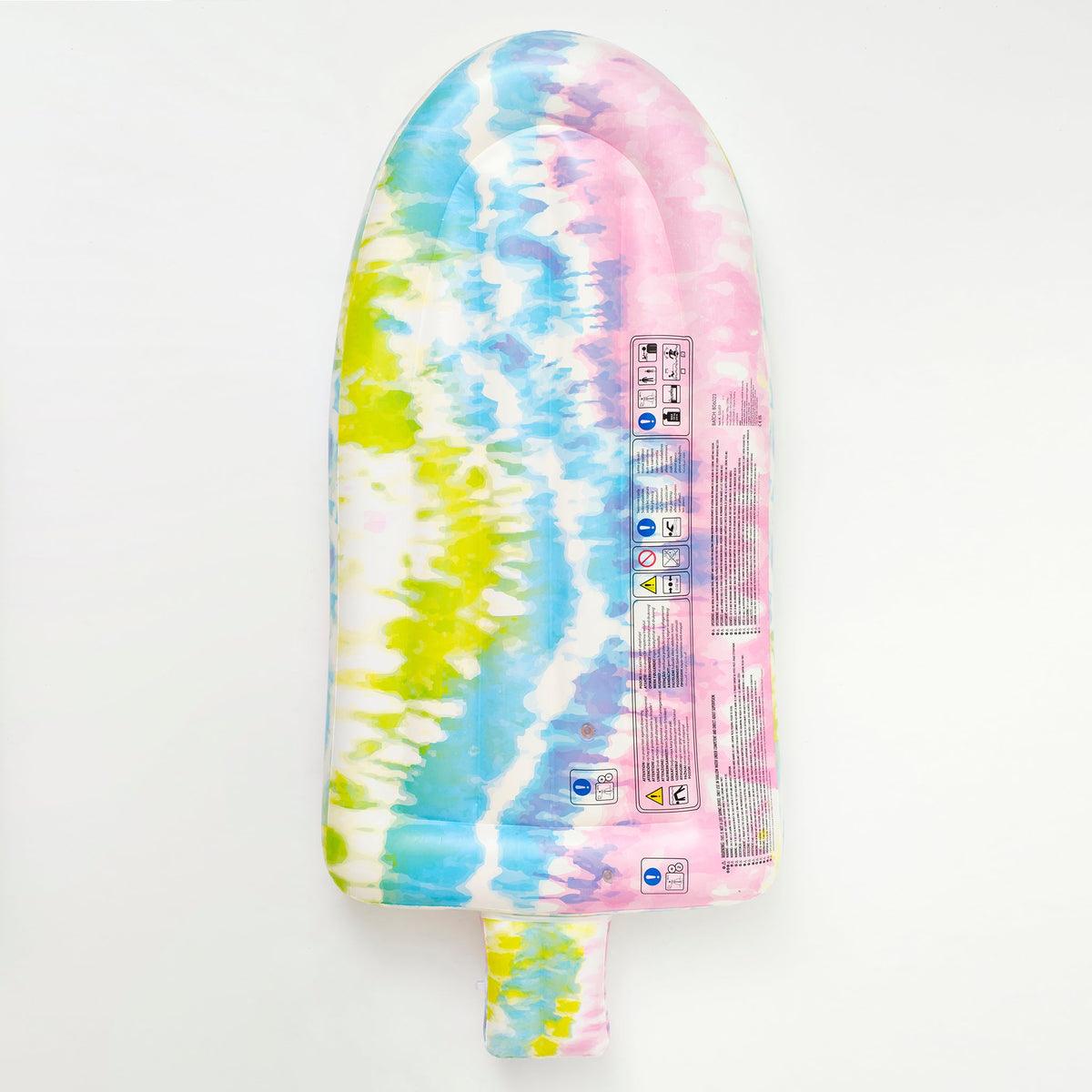SunnyLife Luxe Lie-On Float, Ice Pop Tie Dye - shopnurseryrhymes