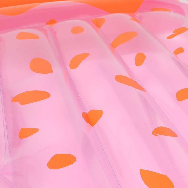 SunnyLife Luxe Lie-On Float, Strawberry Pink Berry - shopnurseryrhymes