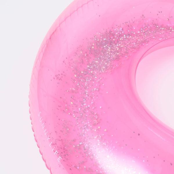 SunnyLife Luxe Pool Ring, Shell Bubblegum - shopnurseryrhymes