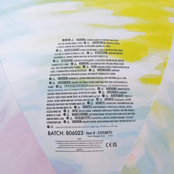 SunnyLife XL Inflatable Beach Ball, Tie Dye Sorbet - shopnurseryrhymes