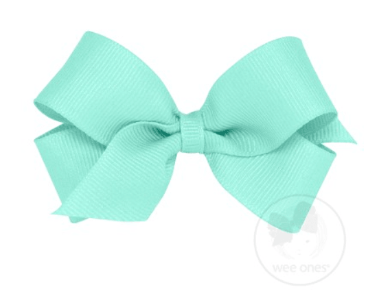 Wee Ones Mini Classic Grosgrain Bow - shopnurseryrhymes