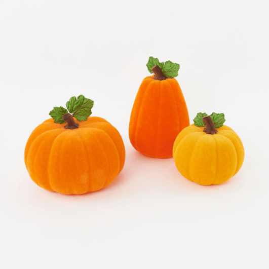 pumpkin様 One Hundred 80 Degrees Flocked Pumpkin | shopnurseryrhymes