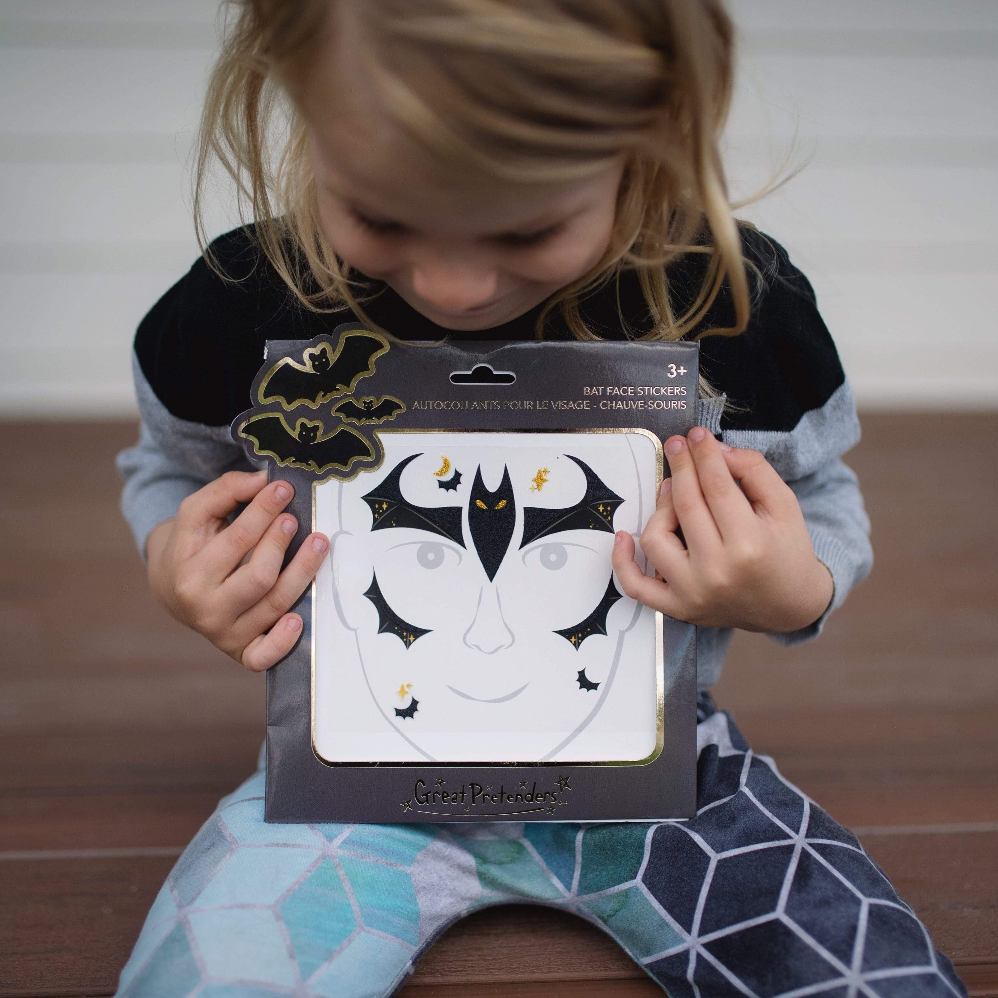 Creative Education Bat Face Stickers - shopnurseryrhymes