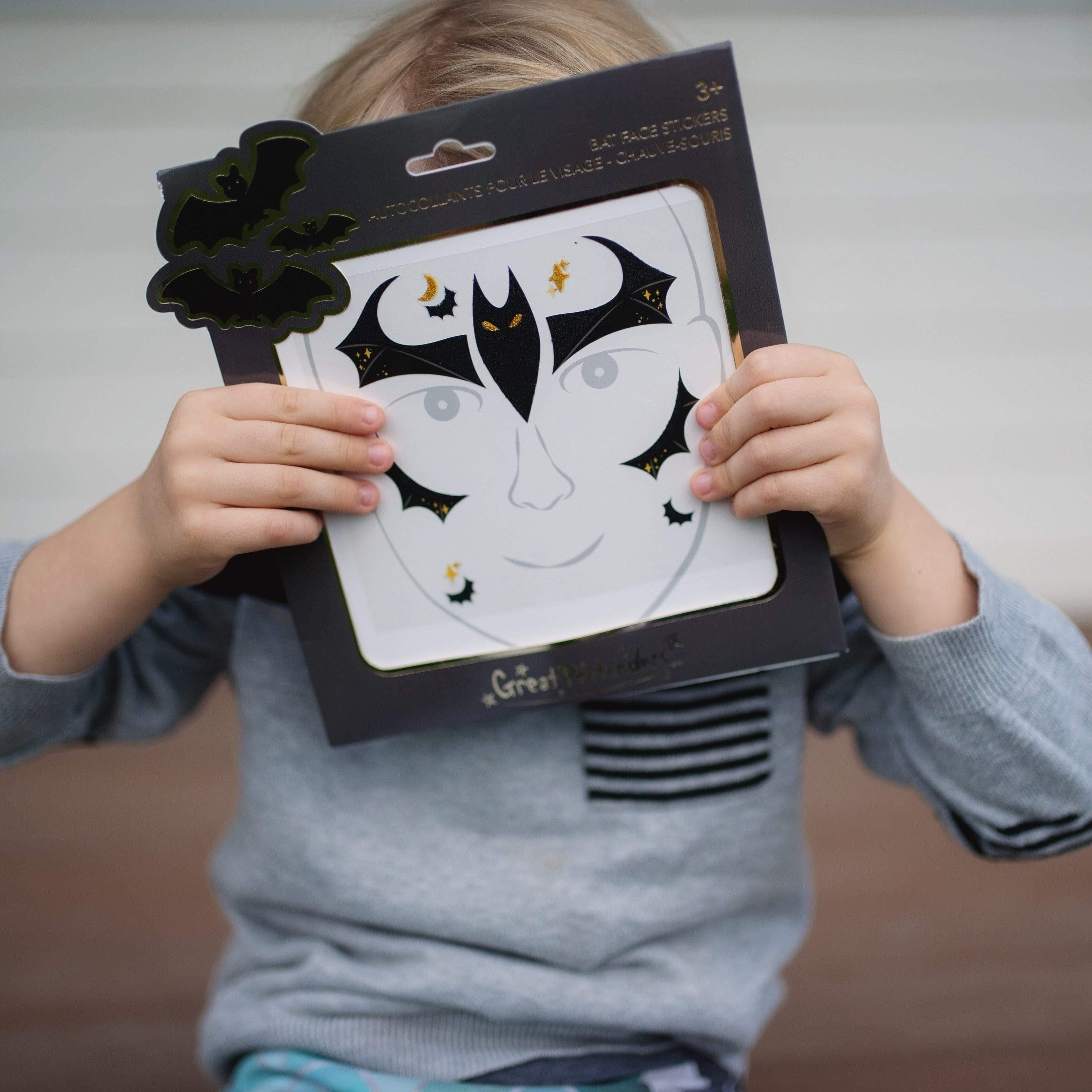 Creative Education Bat Face Stickers - shopnurseryrhymes