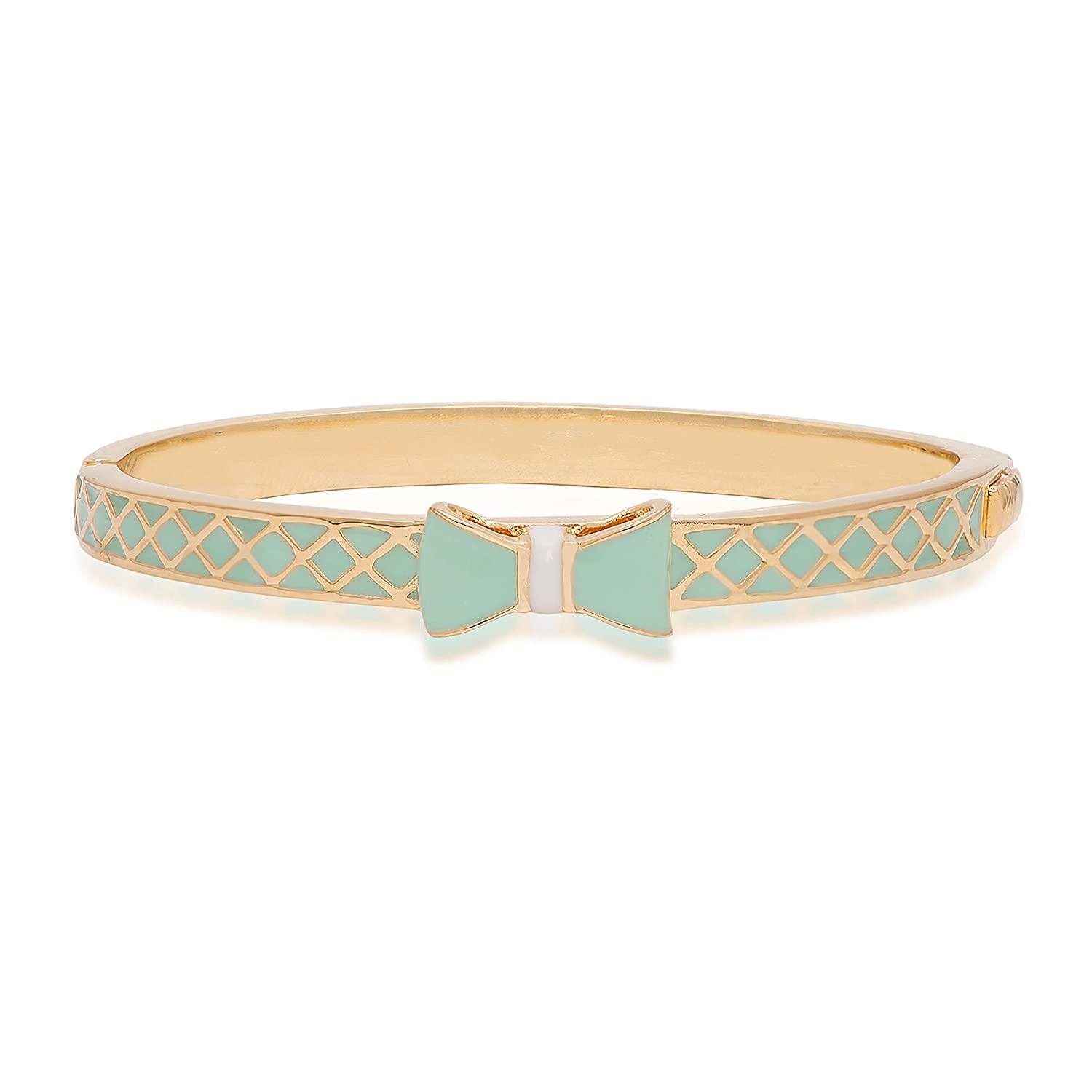 Lily Nily Green Bow Bangle - shopnurseryrhymes