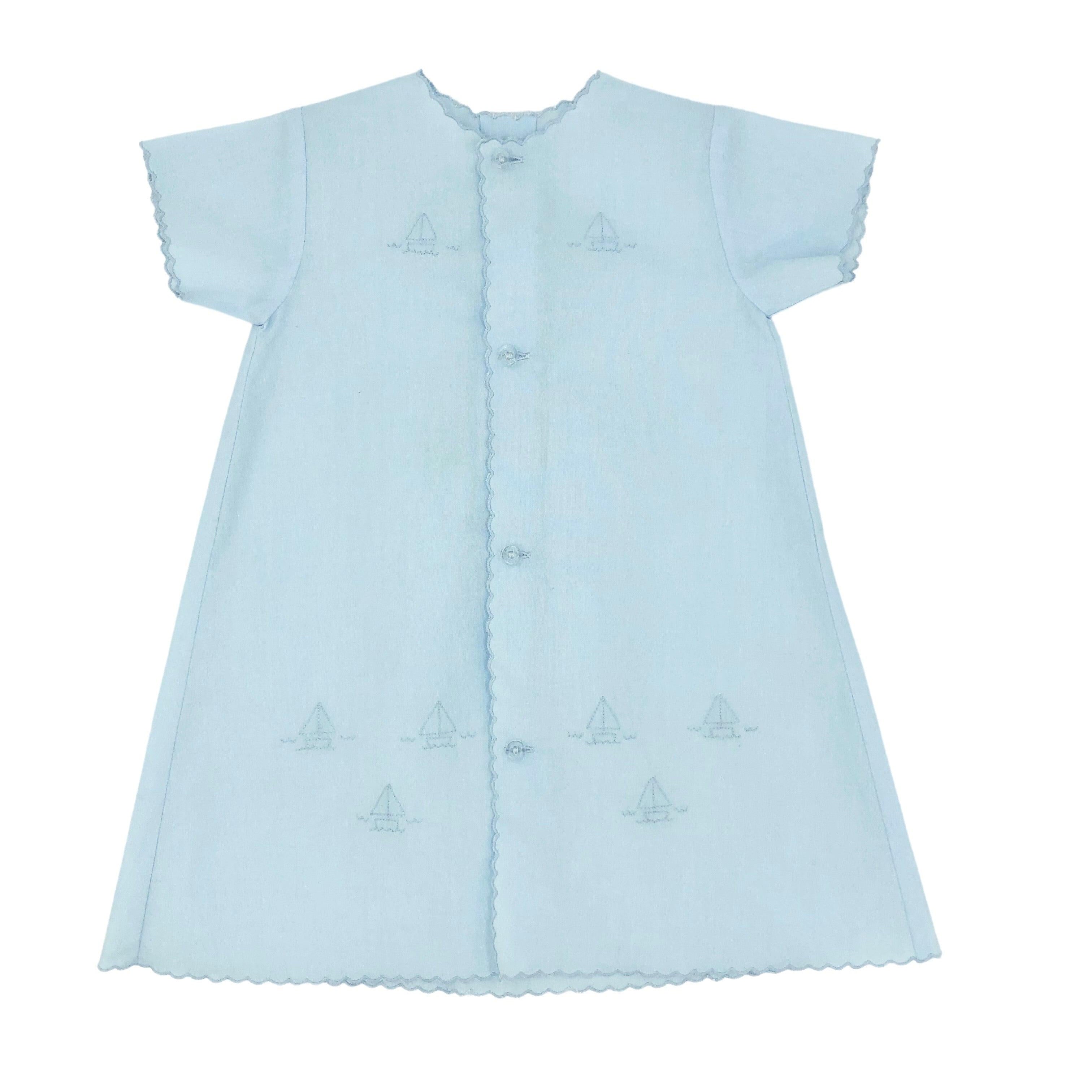 Auraluz Blue Boat Day Gown - shopnurseryrhymes