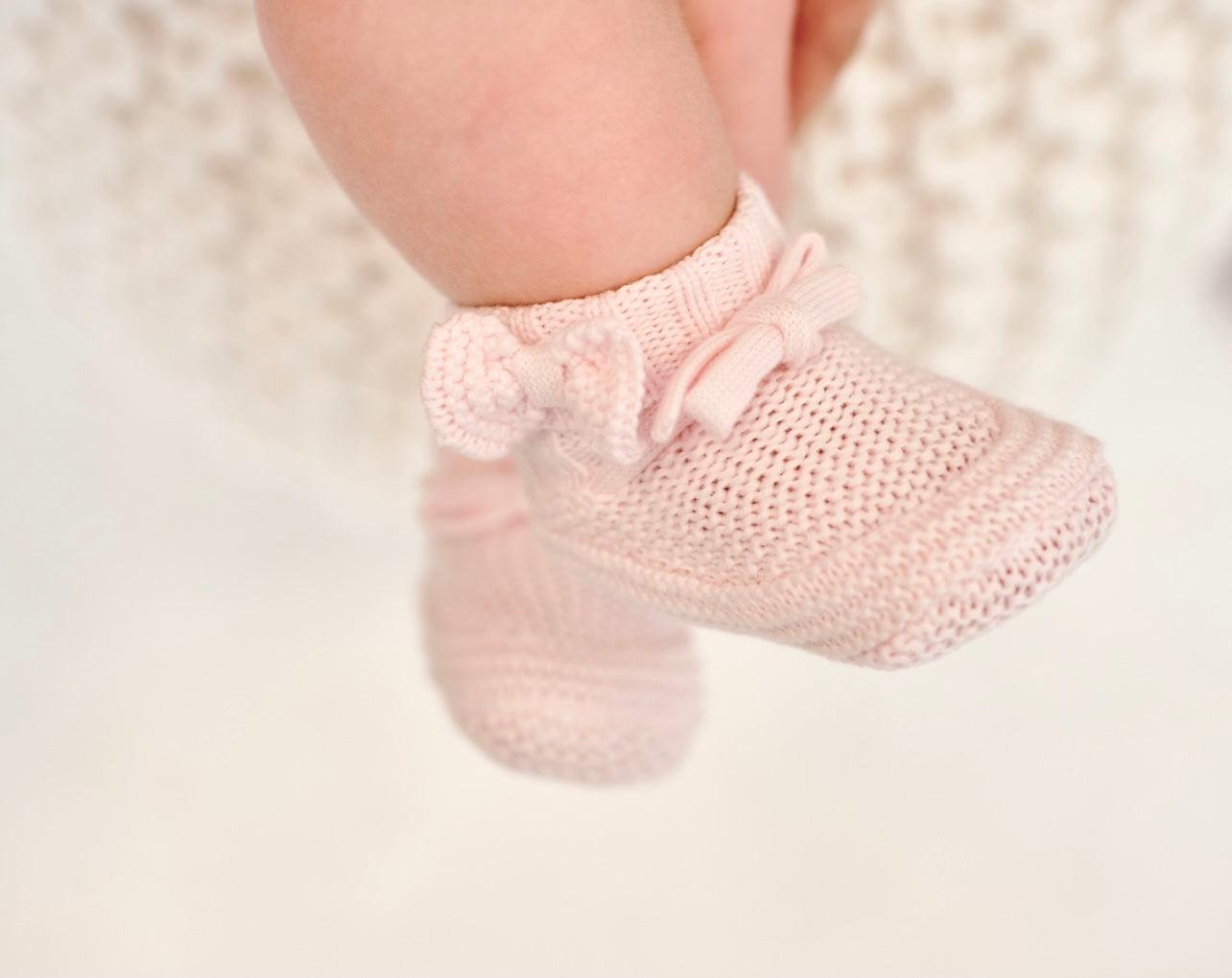 Sarah Louise Pink Bootie - shopnurseryrhymes
